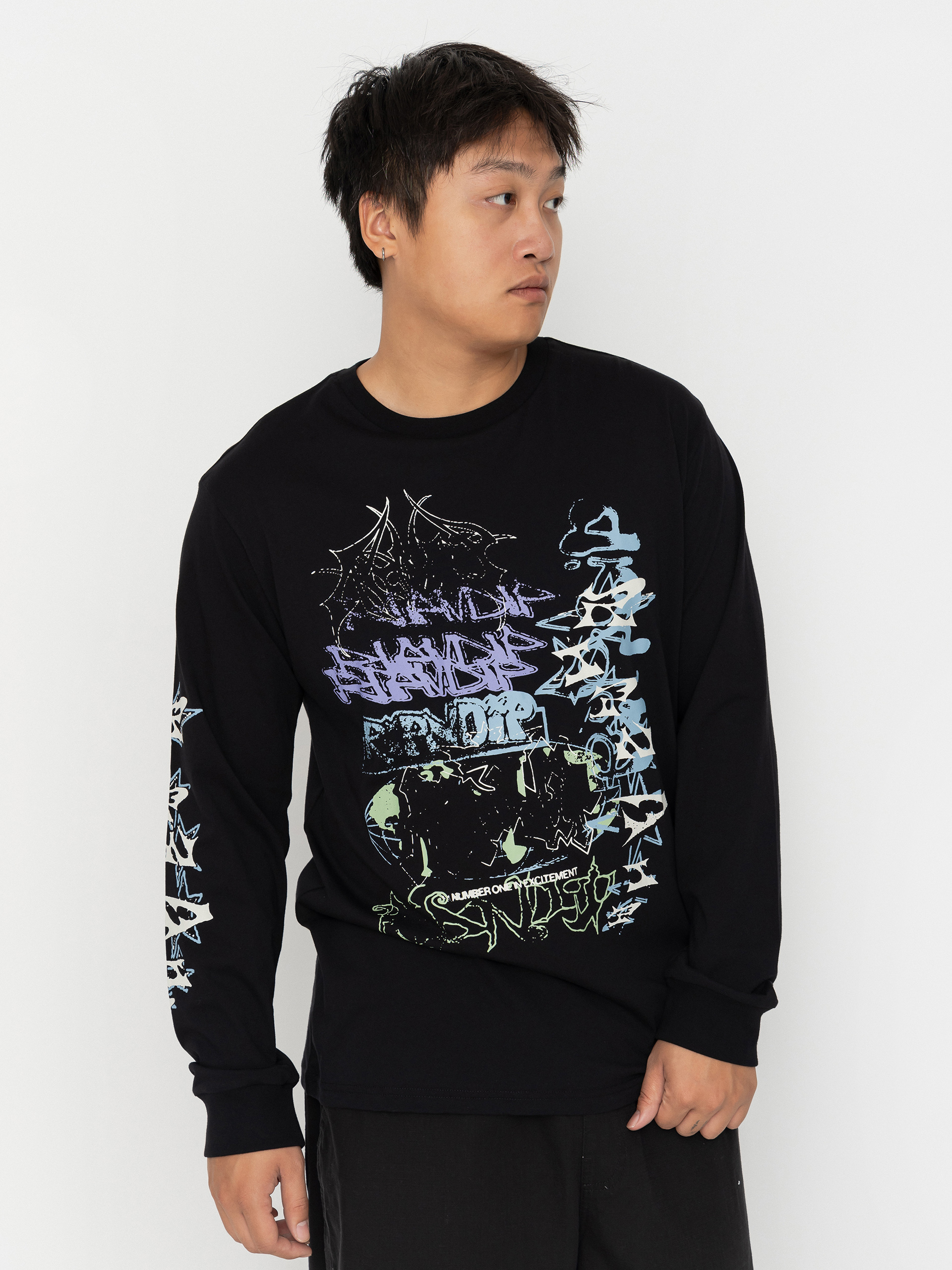 Longsleeve RipNDip World Wide Madness (charcoal)