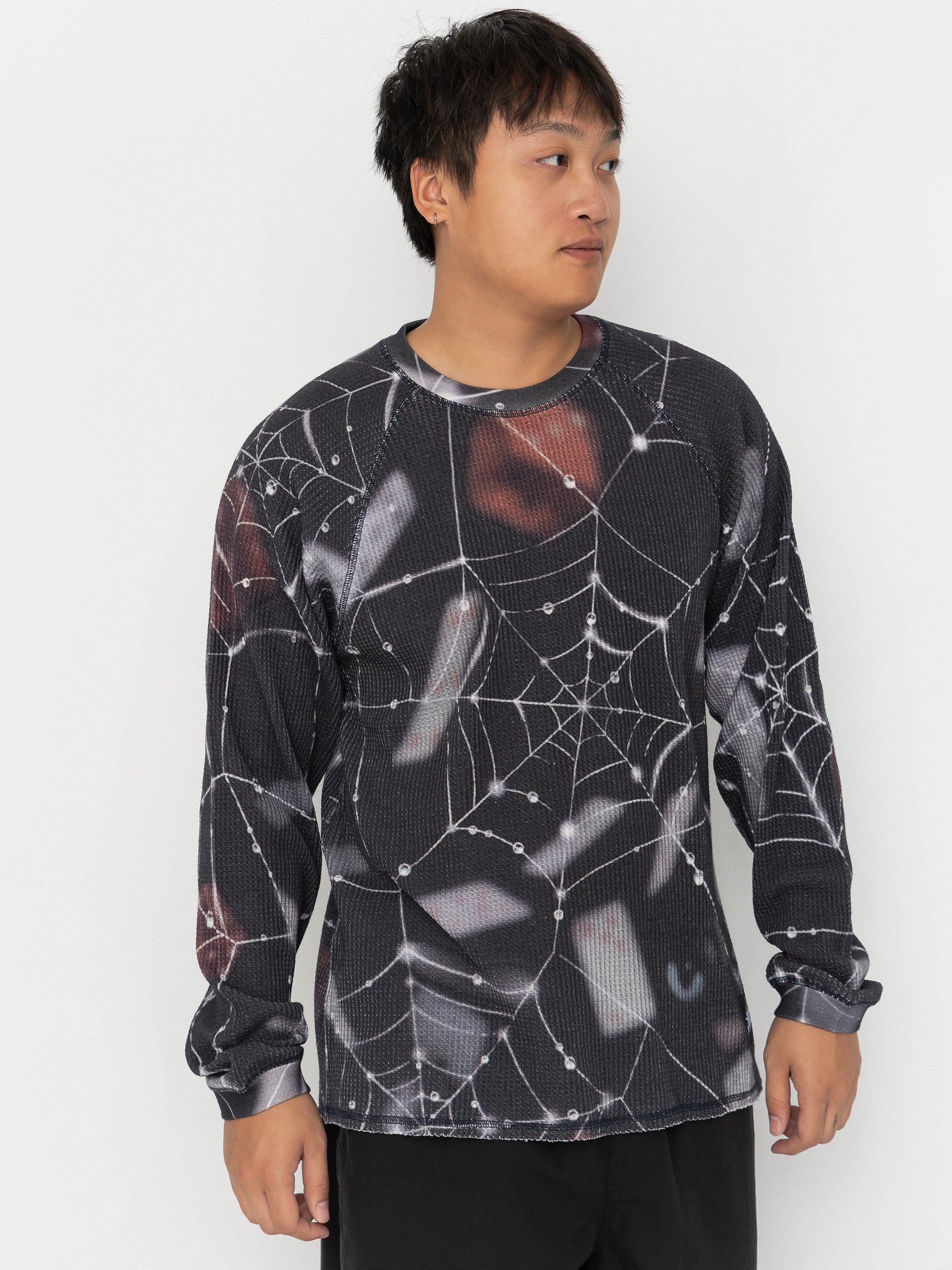 Longsleeve RipNDip Redemption Waffle Knit (black)