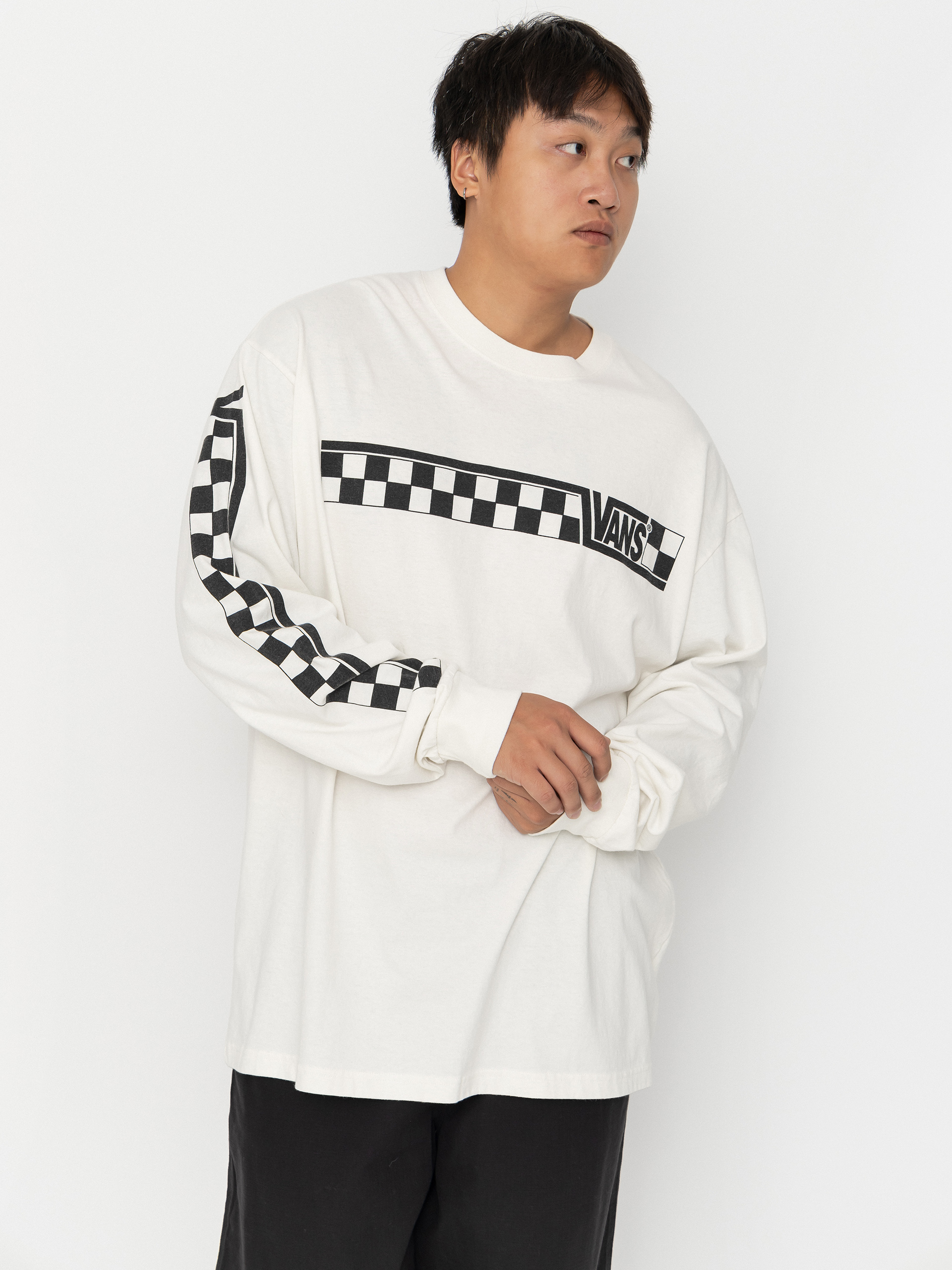 Longsleeve Vans Racing (marshmallow)
