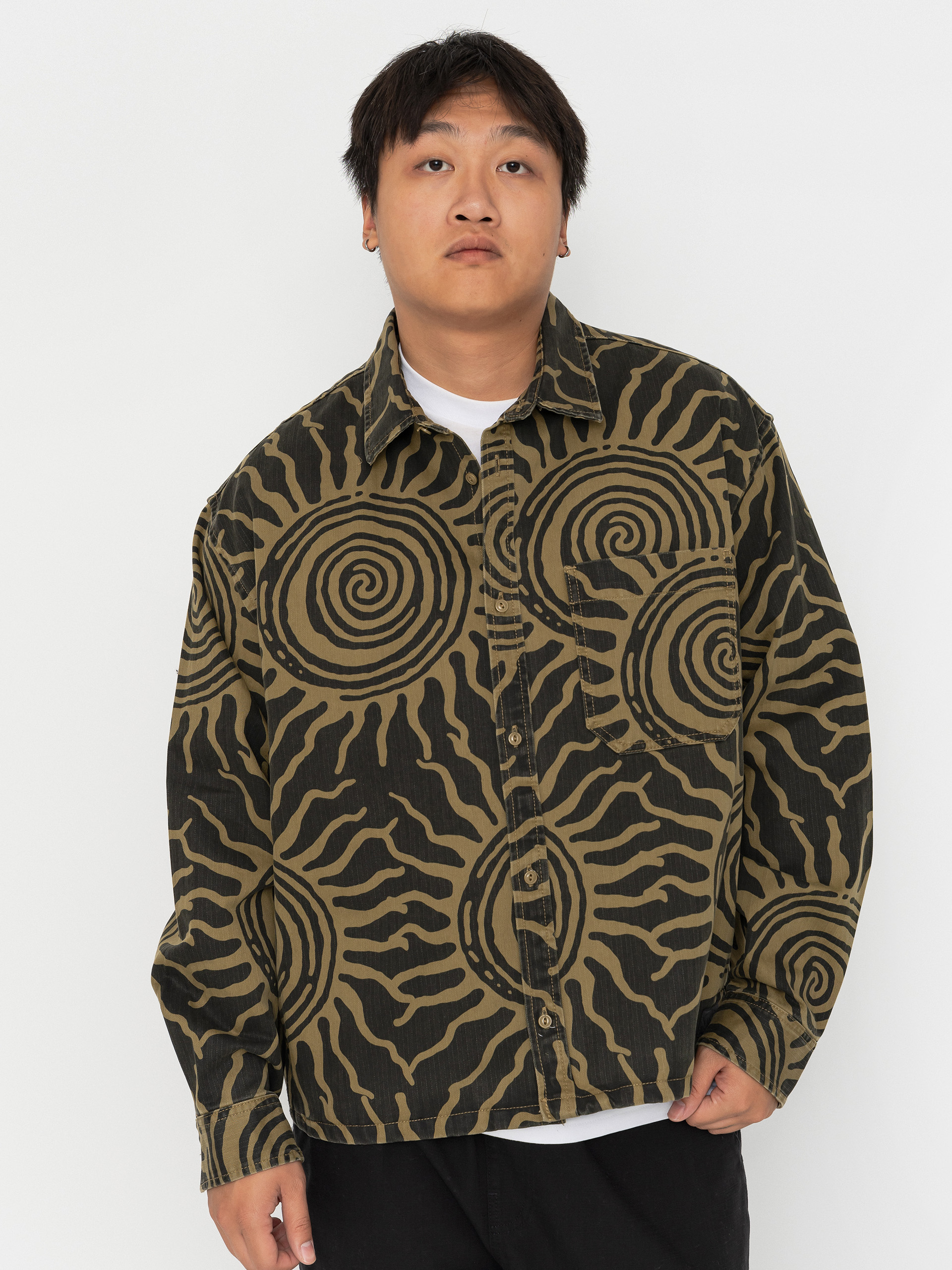 Koszula Vans Martinez Cotton Overshirt (faded black)