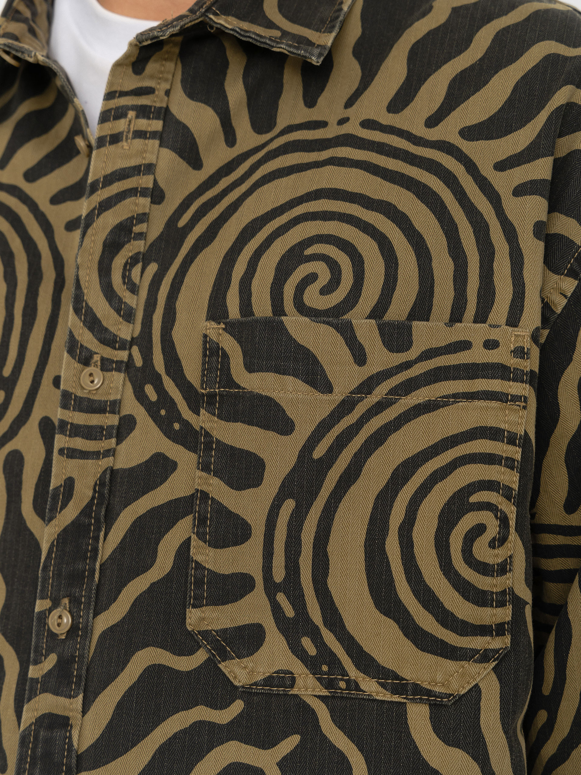 Koszula Vans Martinez Cotton Overshirt (faded black)
