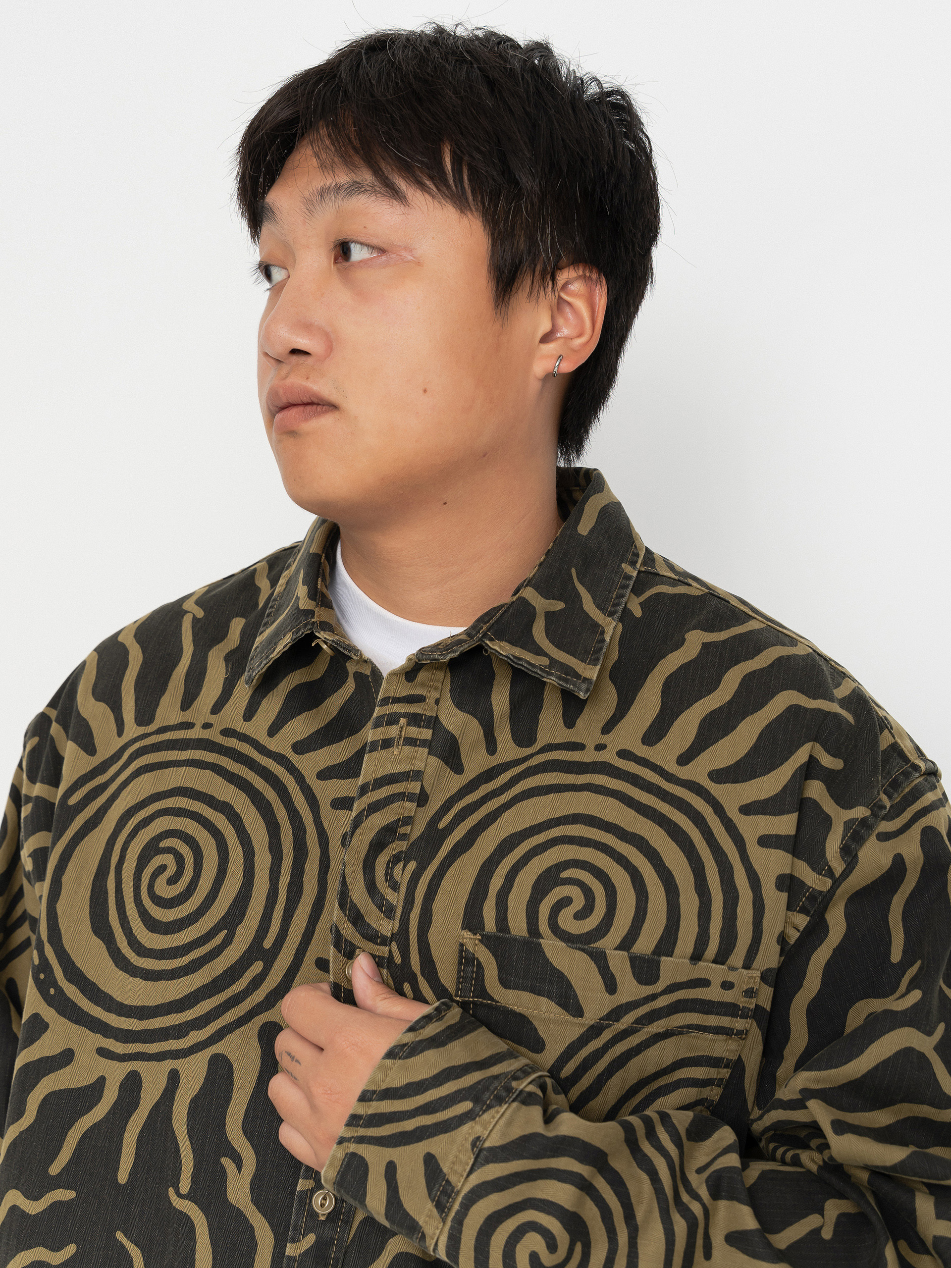 Koszula Vans Martinez Cotton Overshirt (faded black)