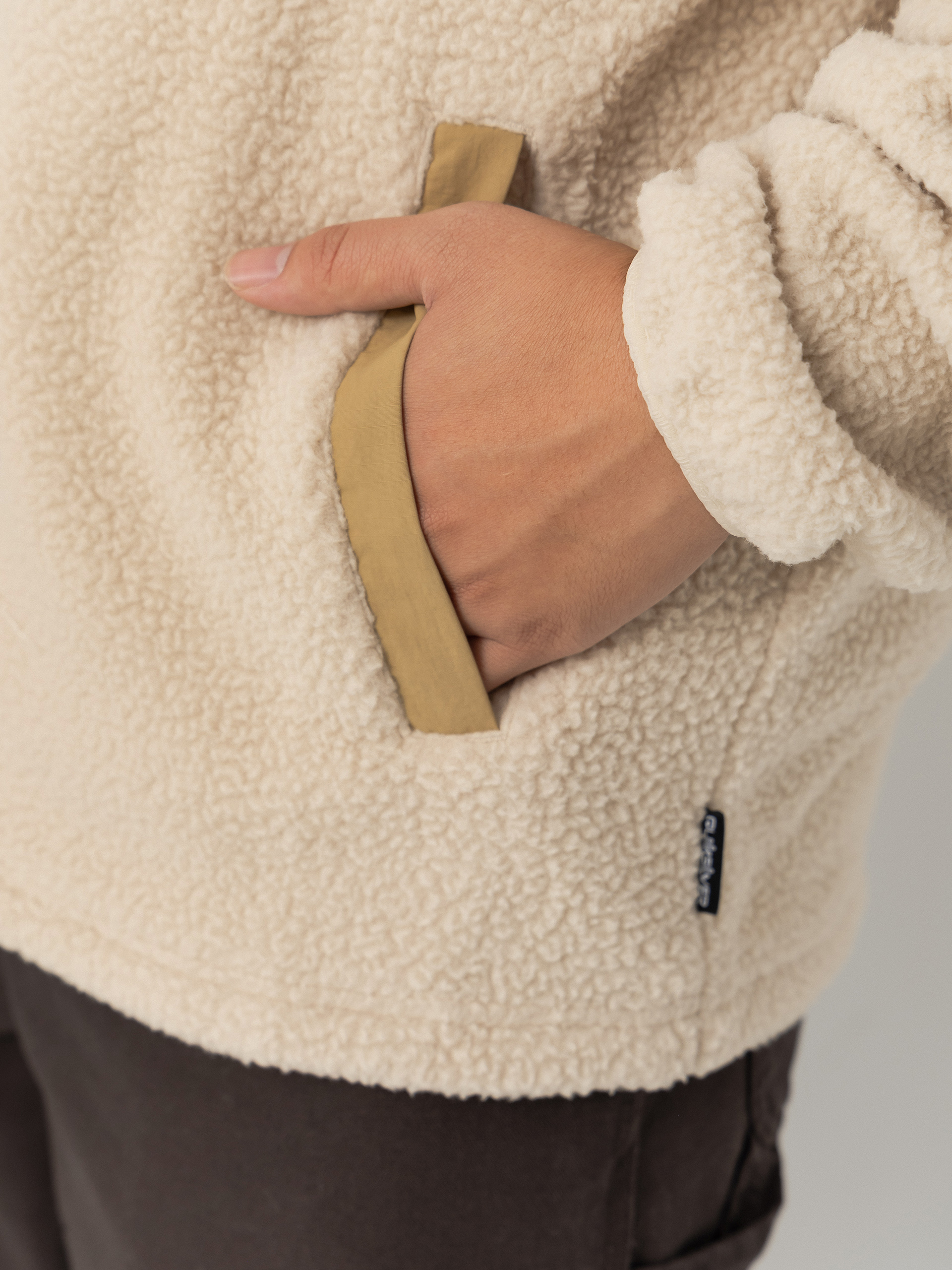 Męski Polar Quiksilver Clean Coast Fz (peyote)