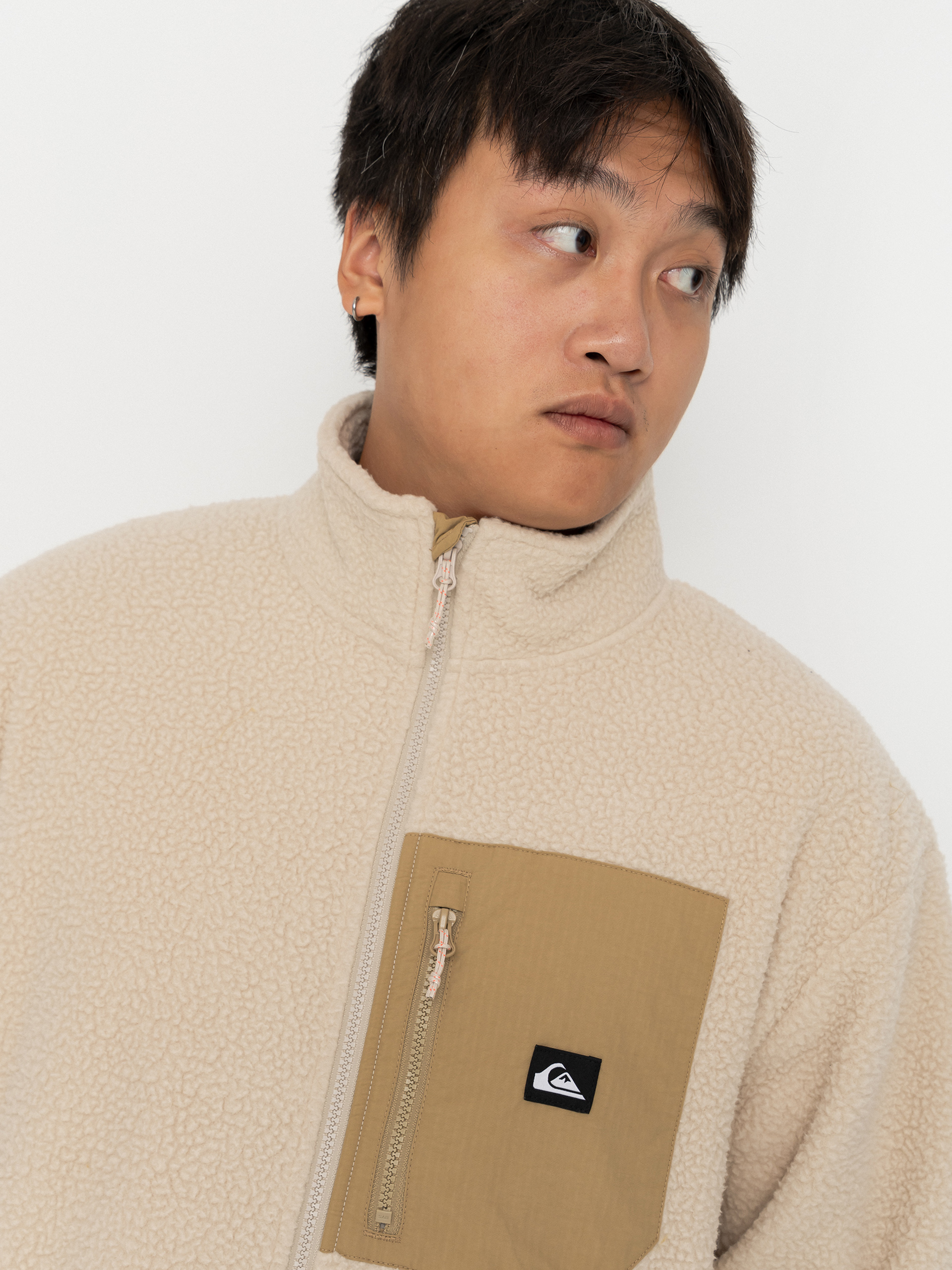 Męski Polar Quiksilver Clean Coast Fz (peyote)