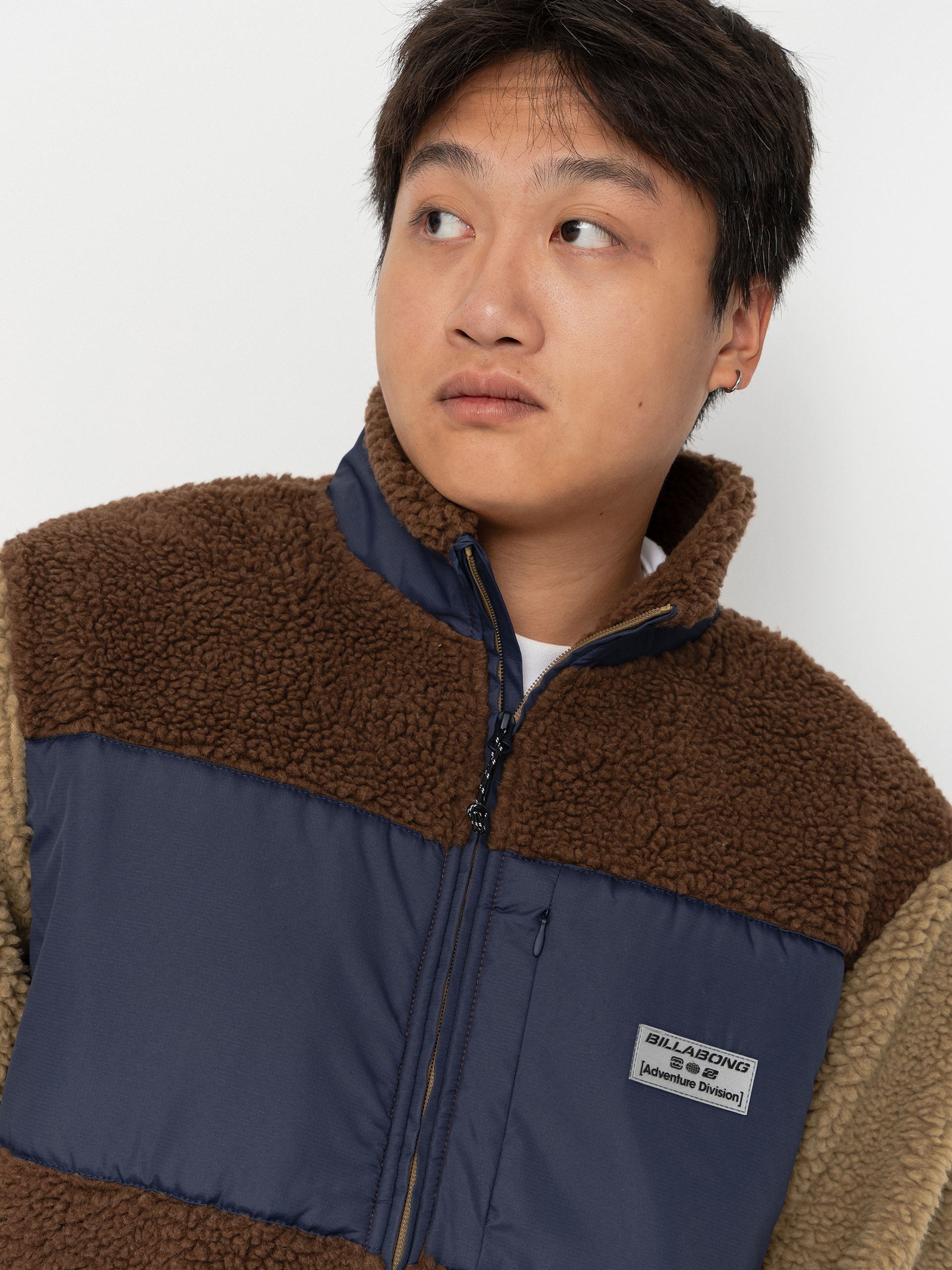 Męski Polar Billabong Canyon Trail Zip (carafe)