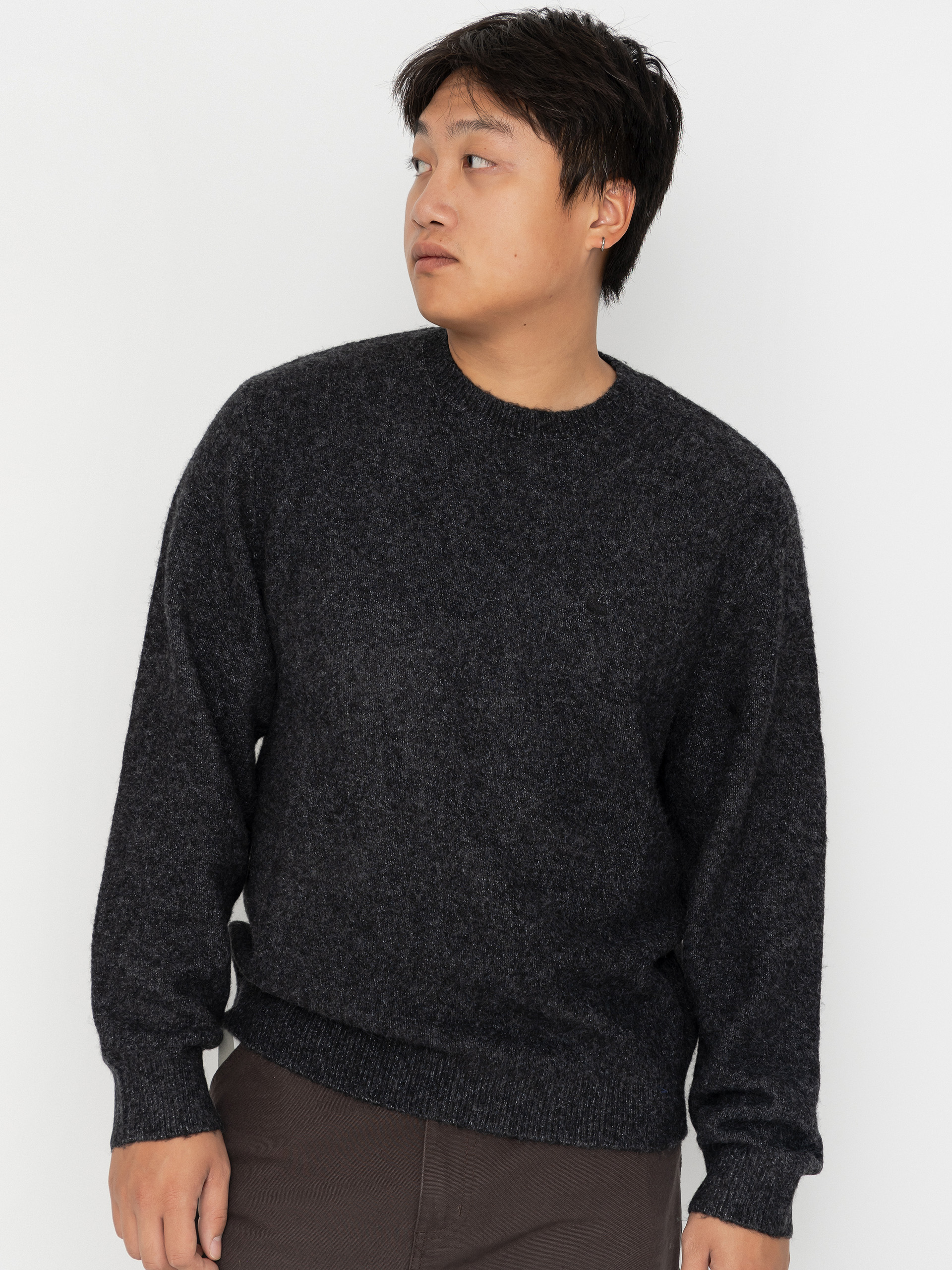 Sweter Carhartt WIP Curtis (tangled black)