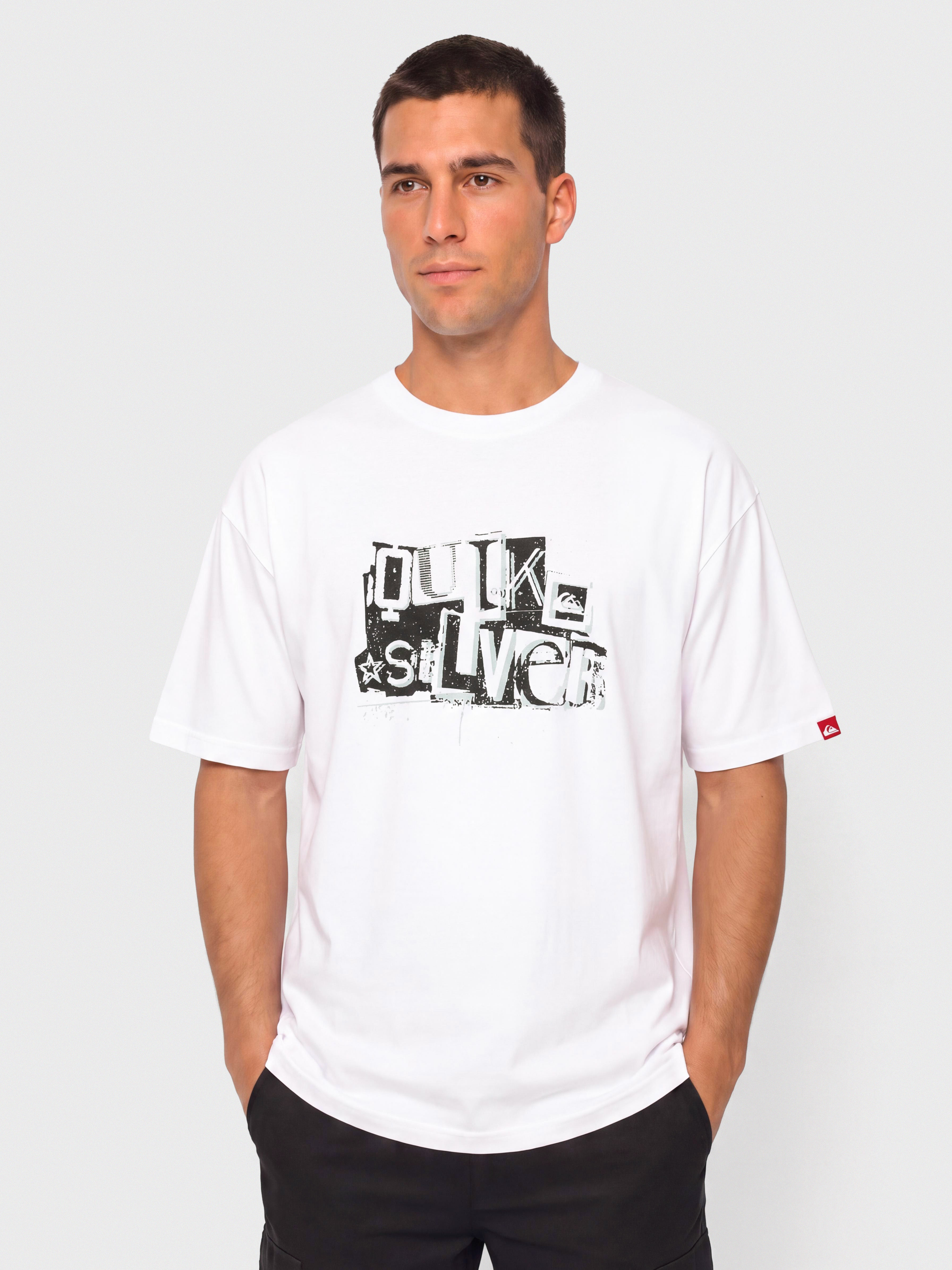 T-shirt Quiksilver Yg Rinse (white)