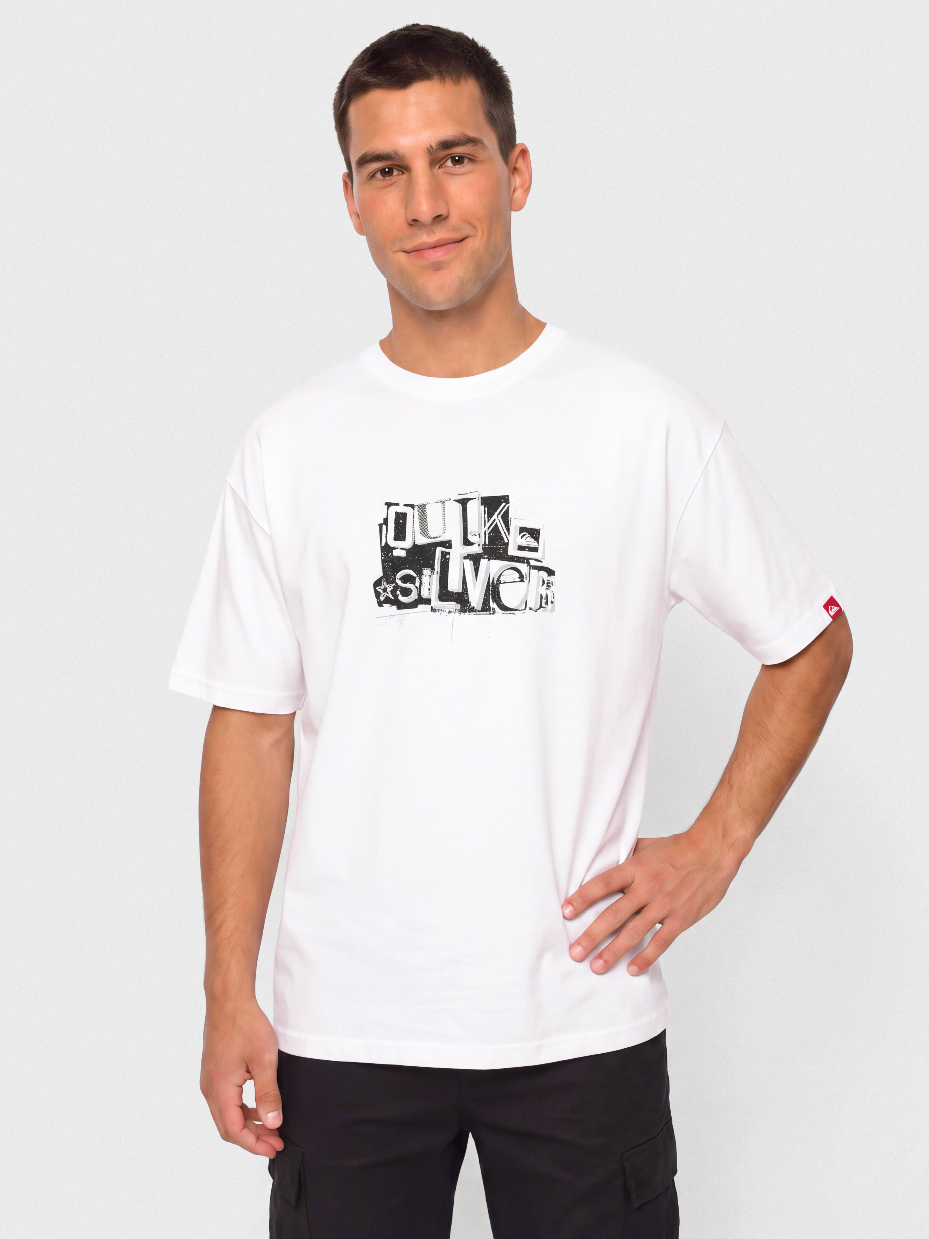 T-shirt Quiksilver Yg Rinse (white)