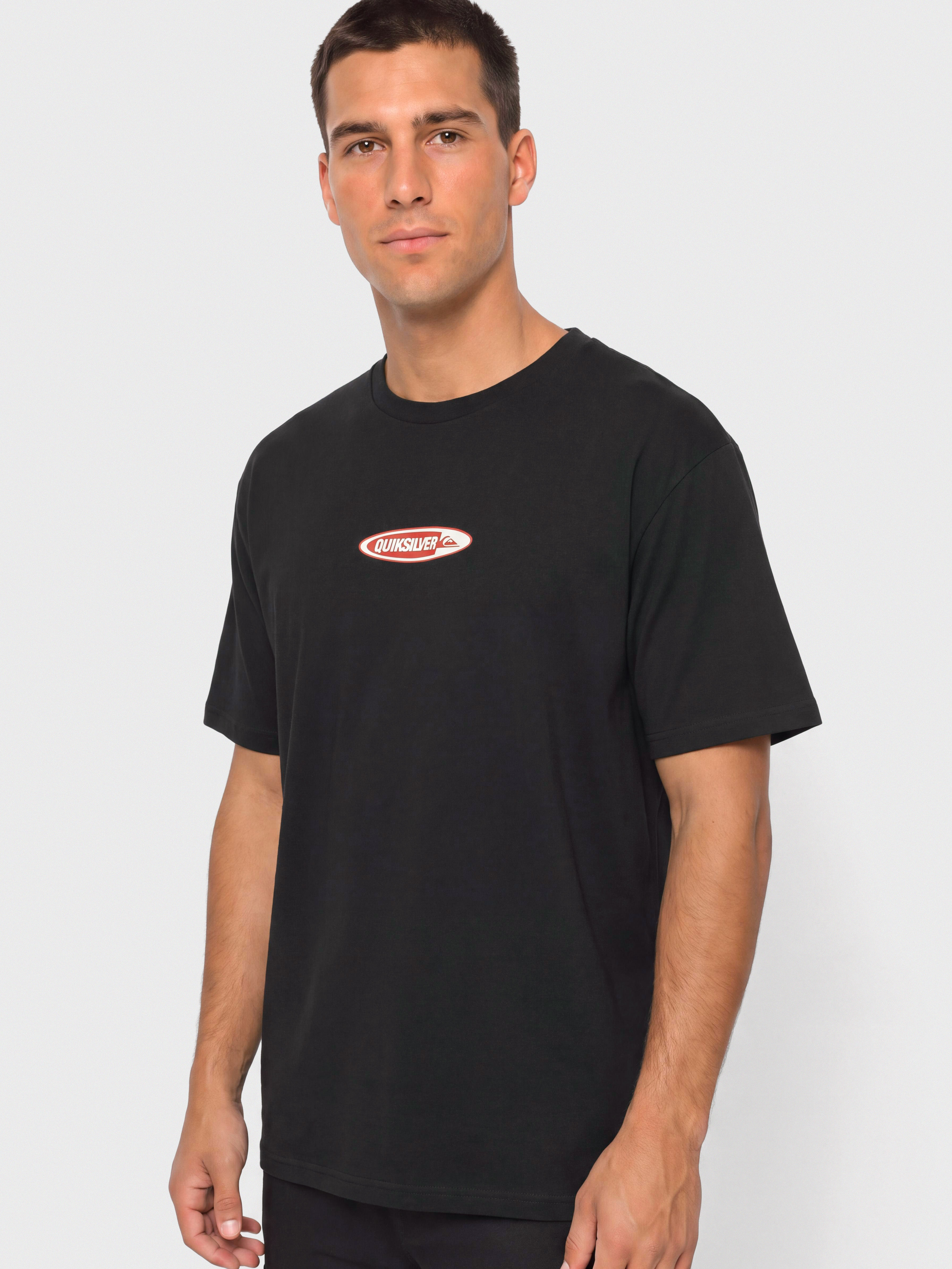 T-shirt Quiksilver Disk (black)