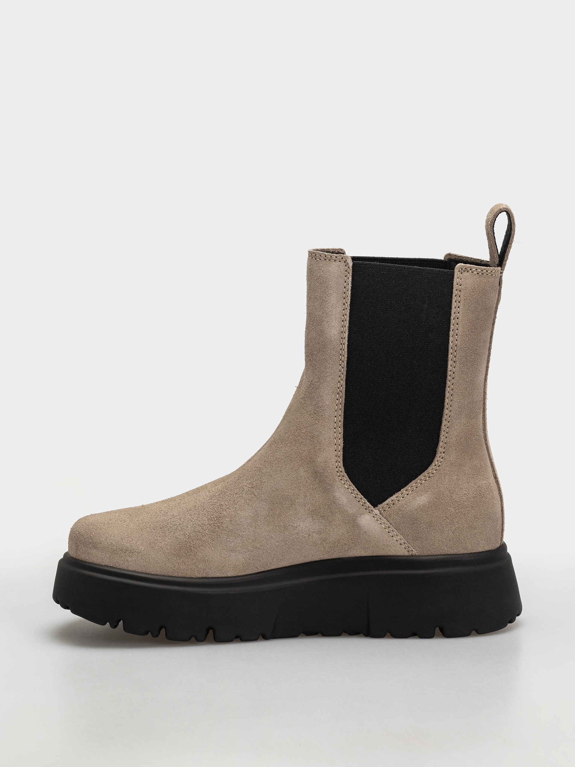 Buty Birkenstock Theda Chelsea Suede Leather Narrow Wmn (taupe)