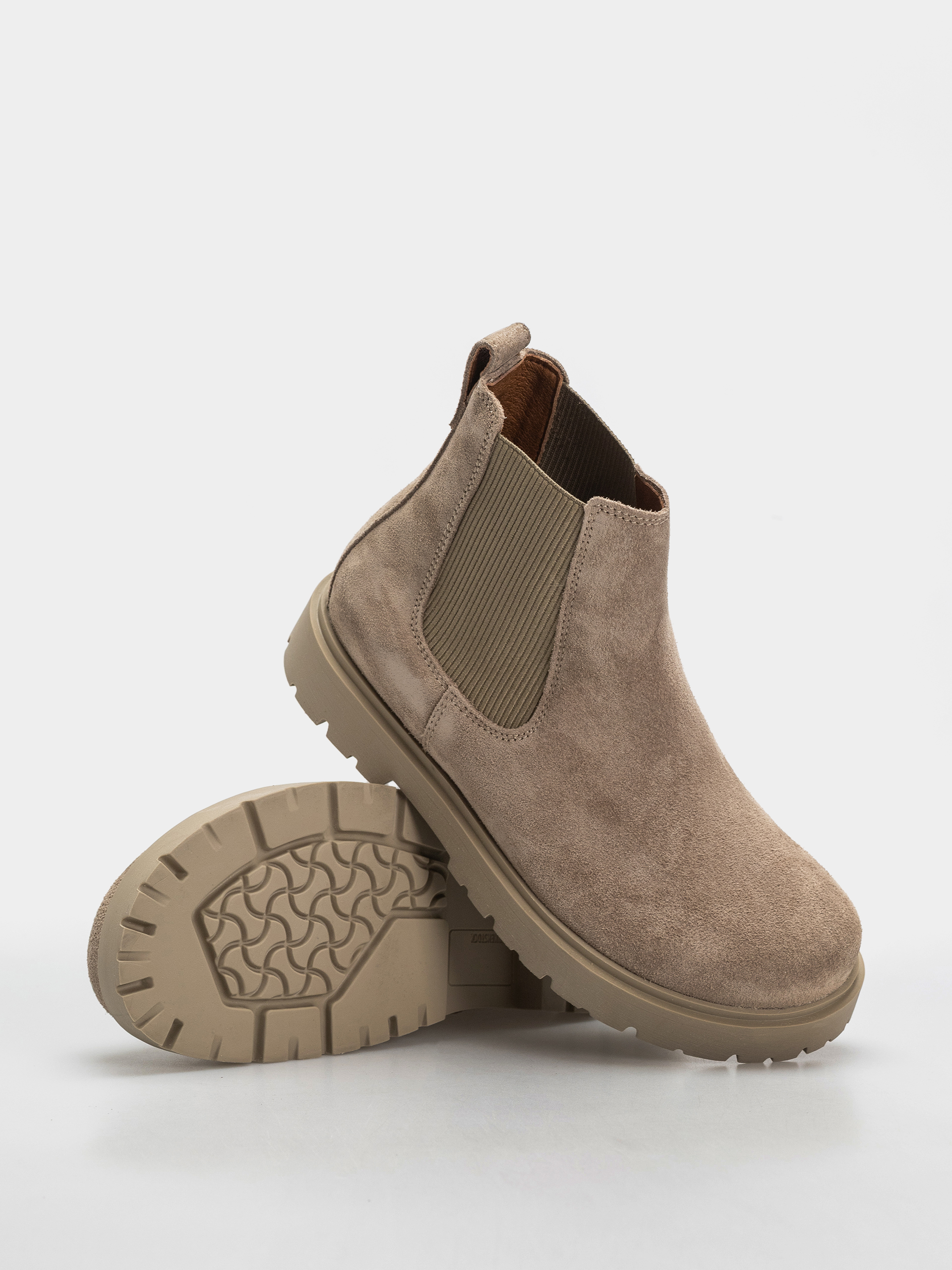 Buty Birkenstock Highwood Suede Leather Narrow (taupe)