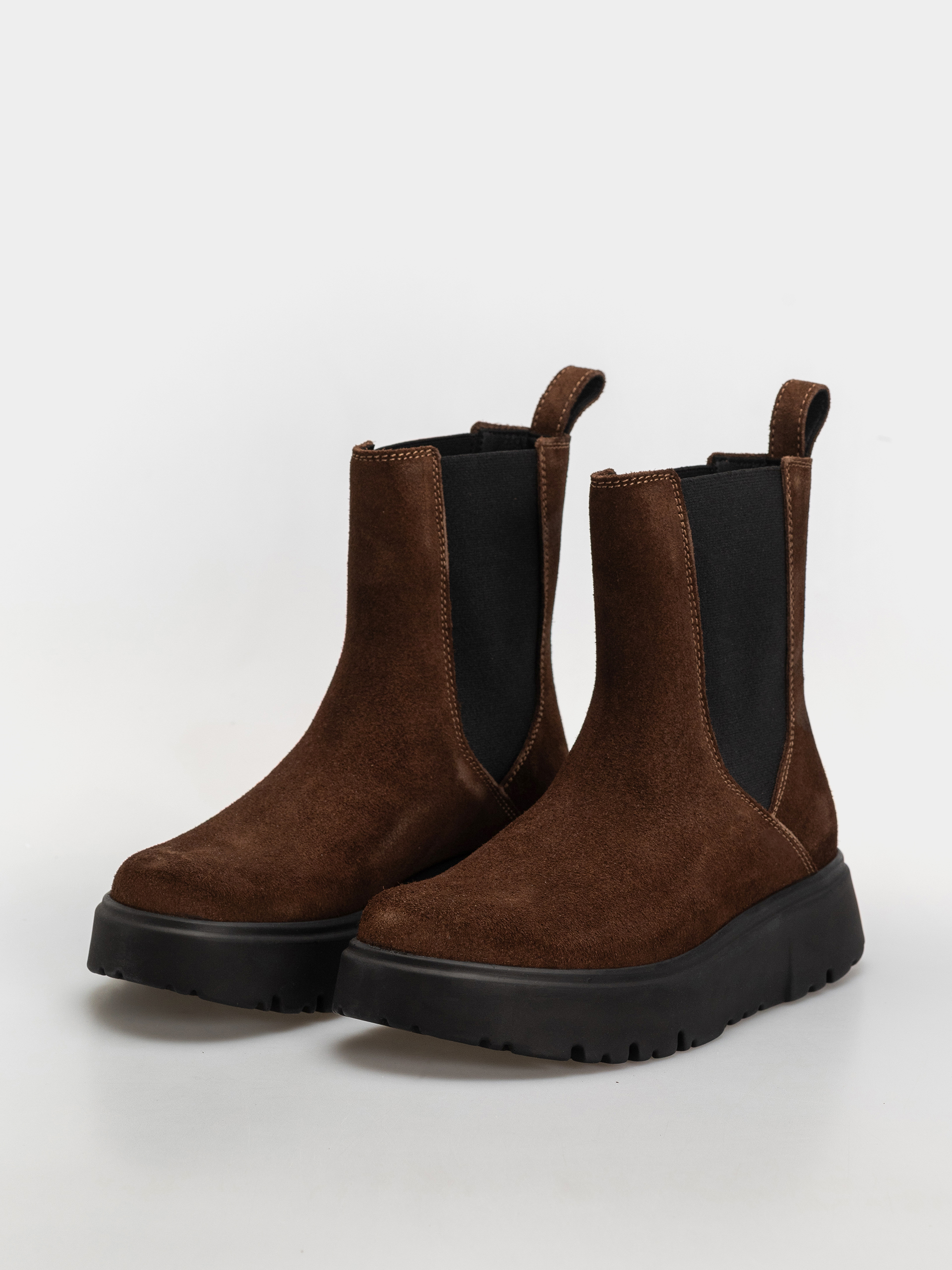 Buty Birkenstock Theda Chelsea Suede Leather Narrow Wmn (carafe)