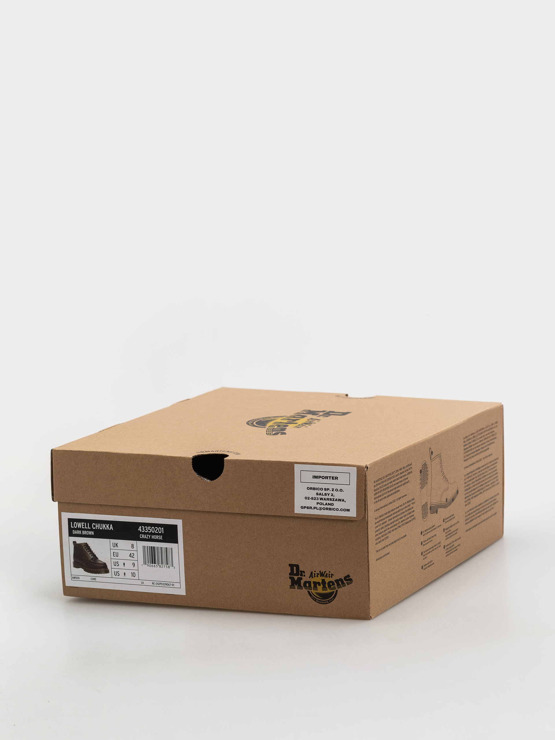 Buty Dr. Martens Lowell Chukka (dark brown)