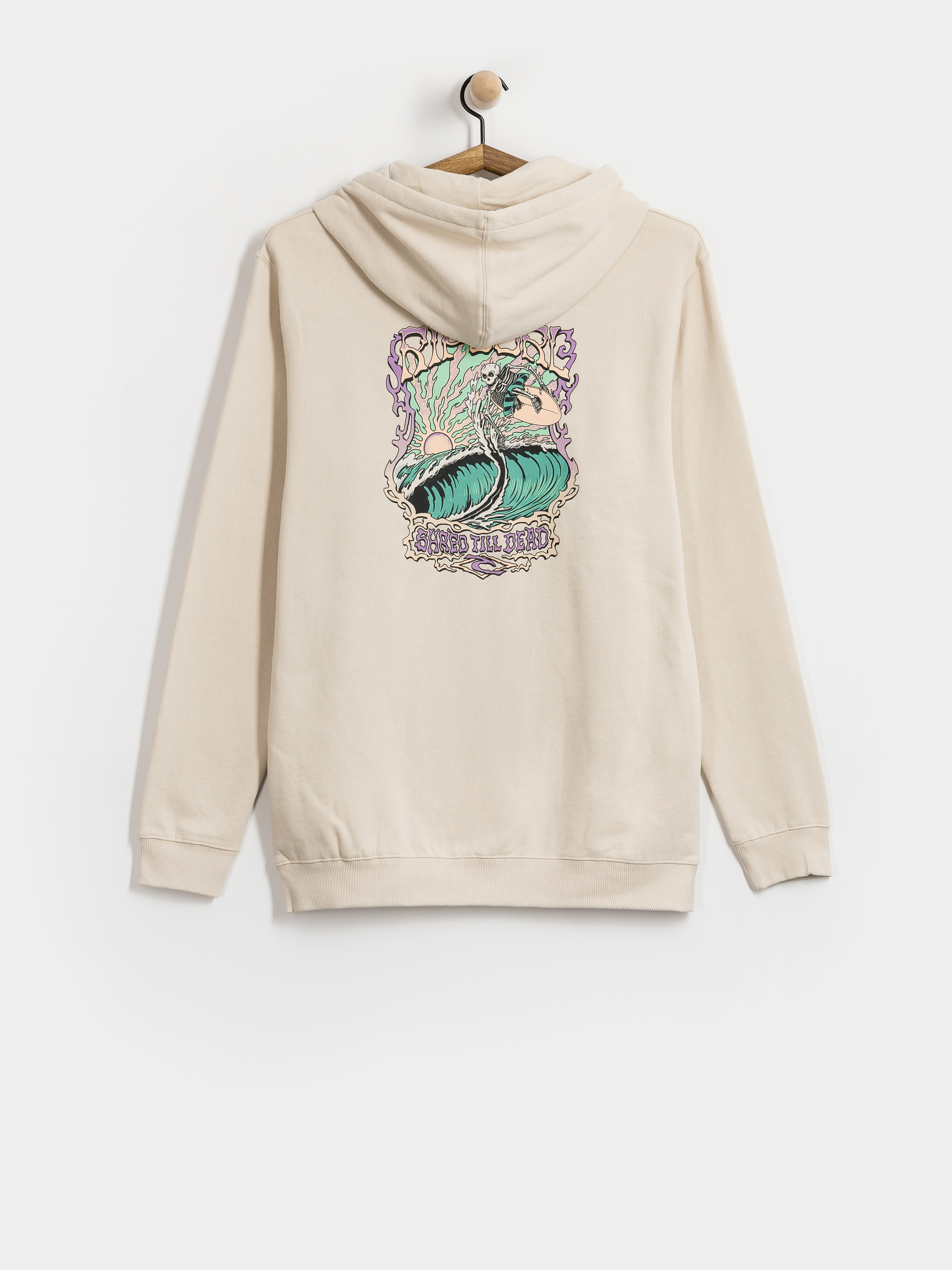 Bluza z kapturem Rip Curl Air Shred HD (vintage white)