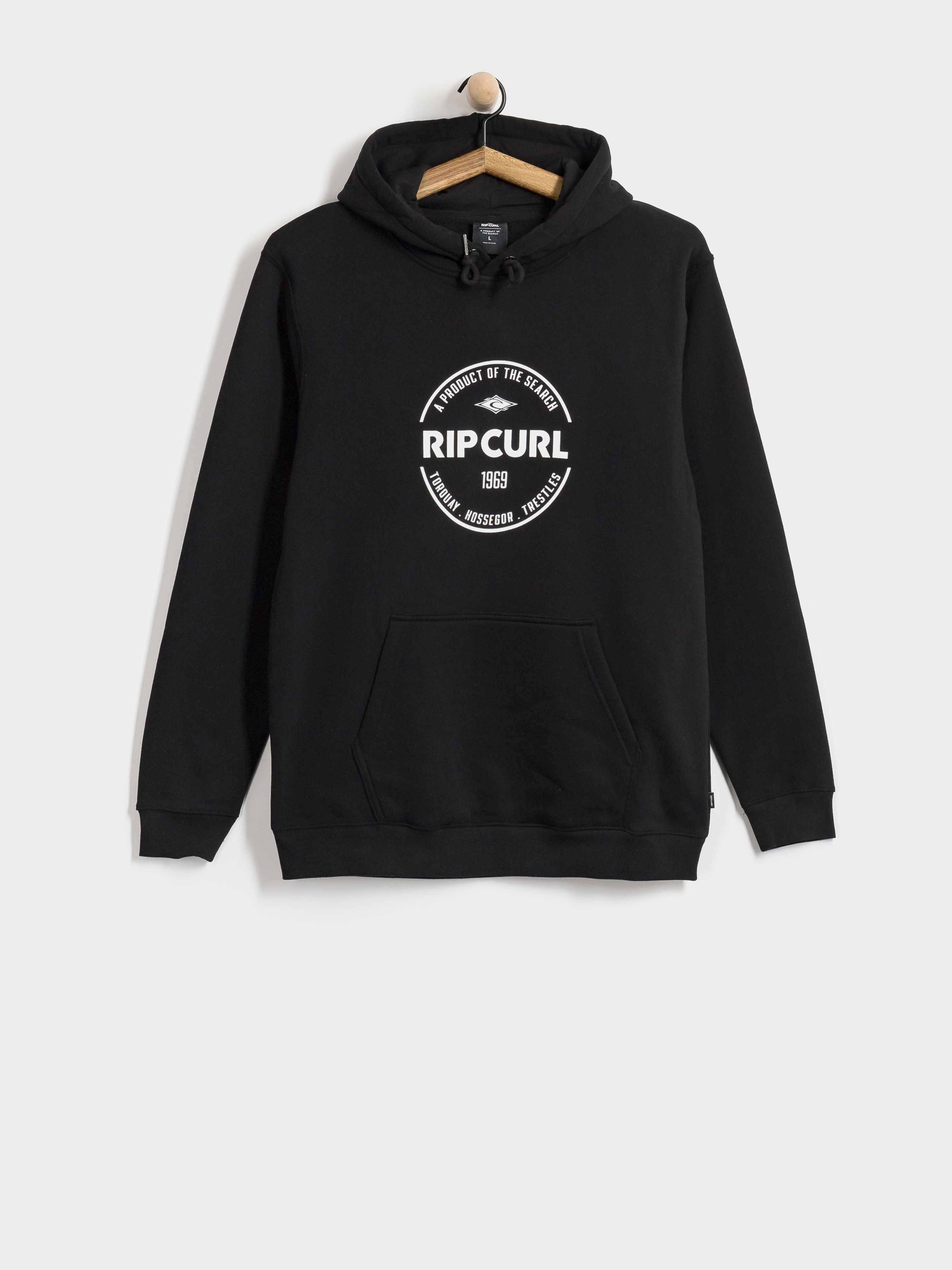 Bluza z kapturem Rip Curl Staple HD (black)
