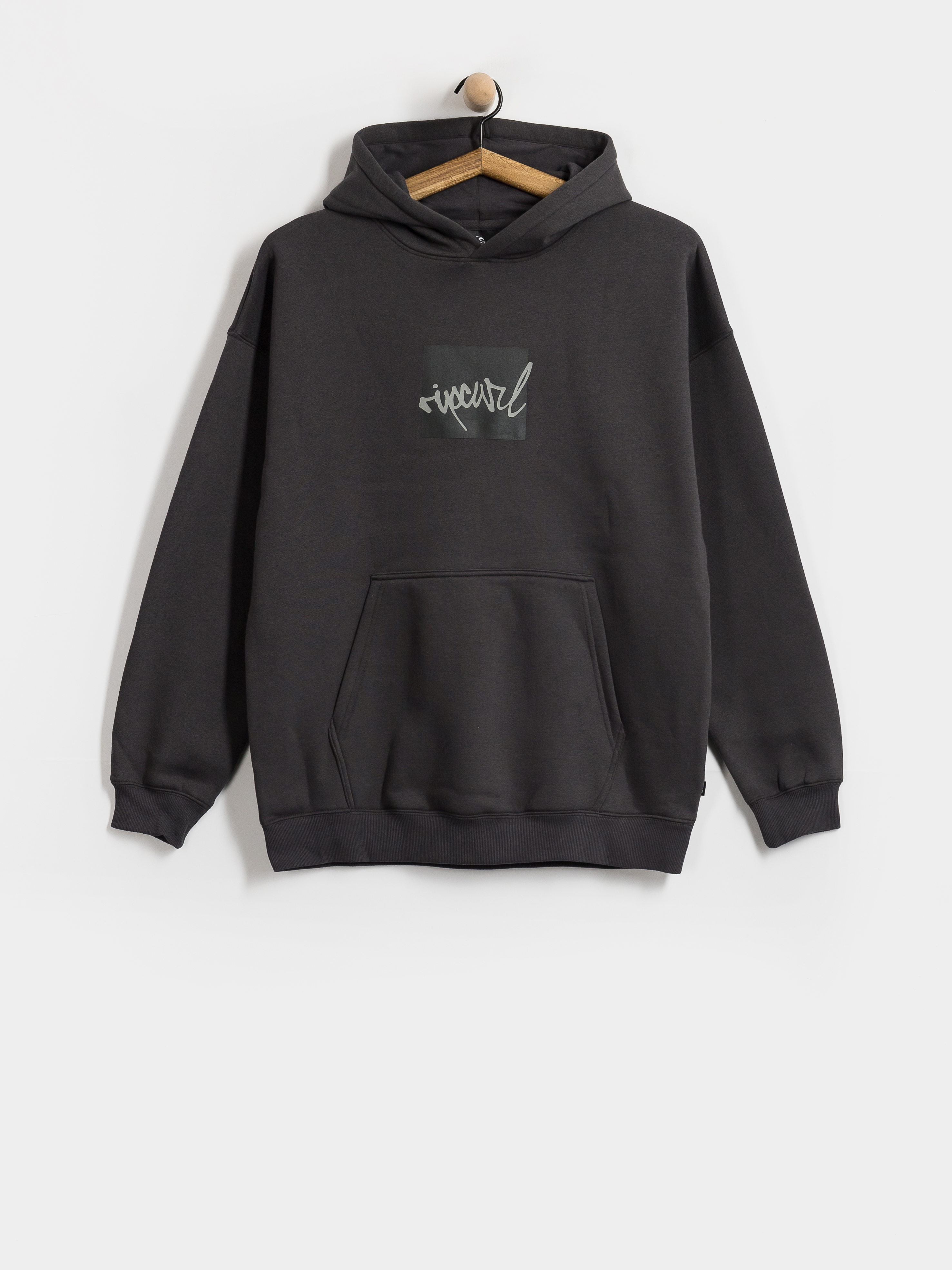Bluza z kapturem Rip Curl Rip Script Icon HD (washed black)