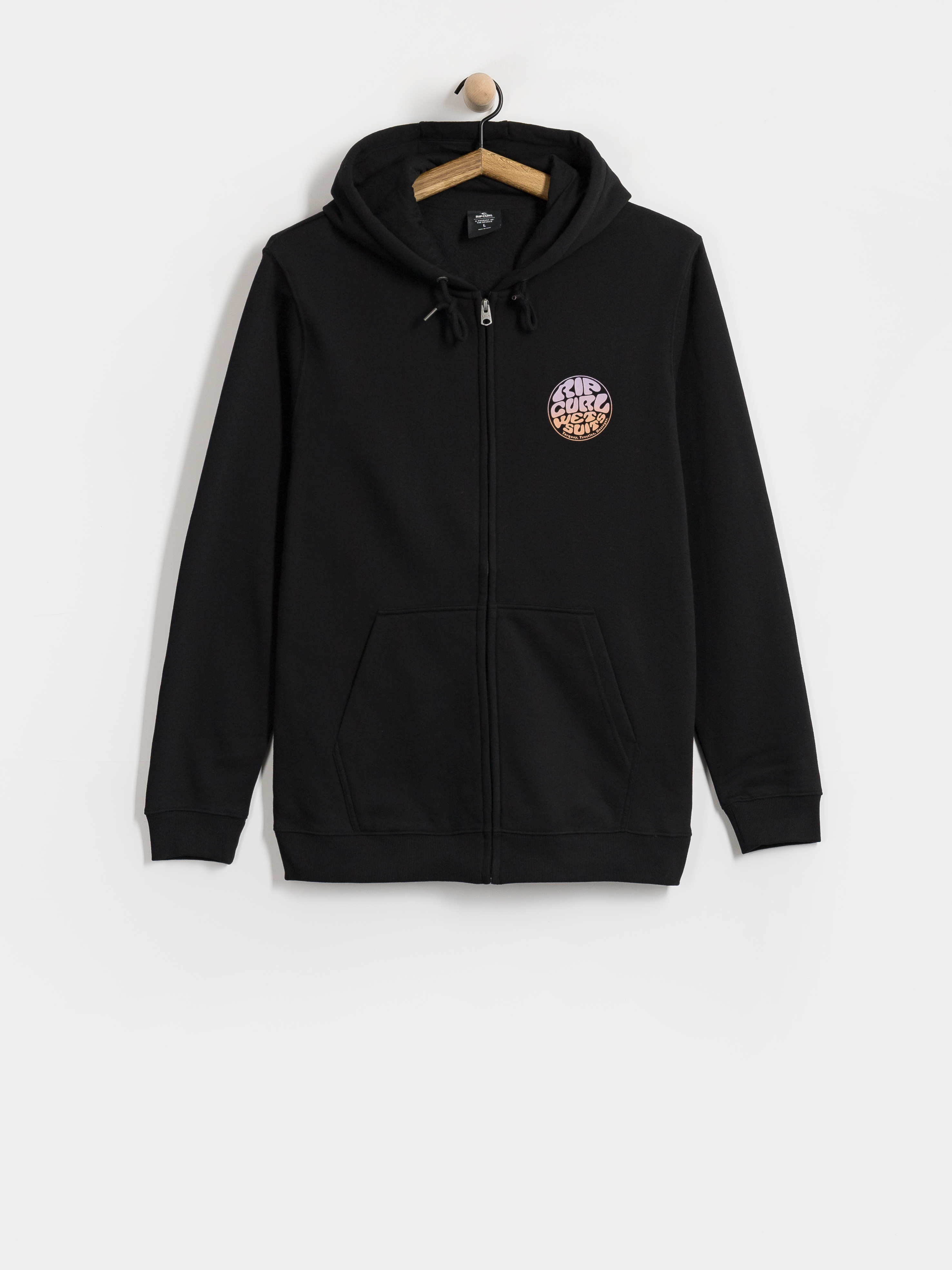 Bluza z kapturem Rip Curl Wettie Passage Icon ZHD (black)