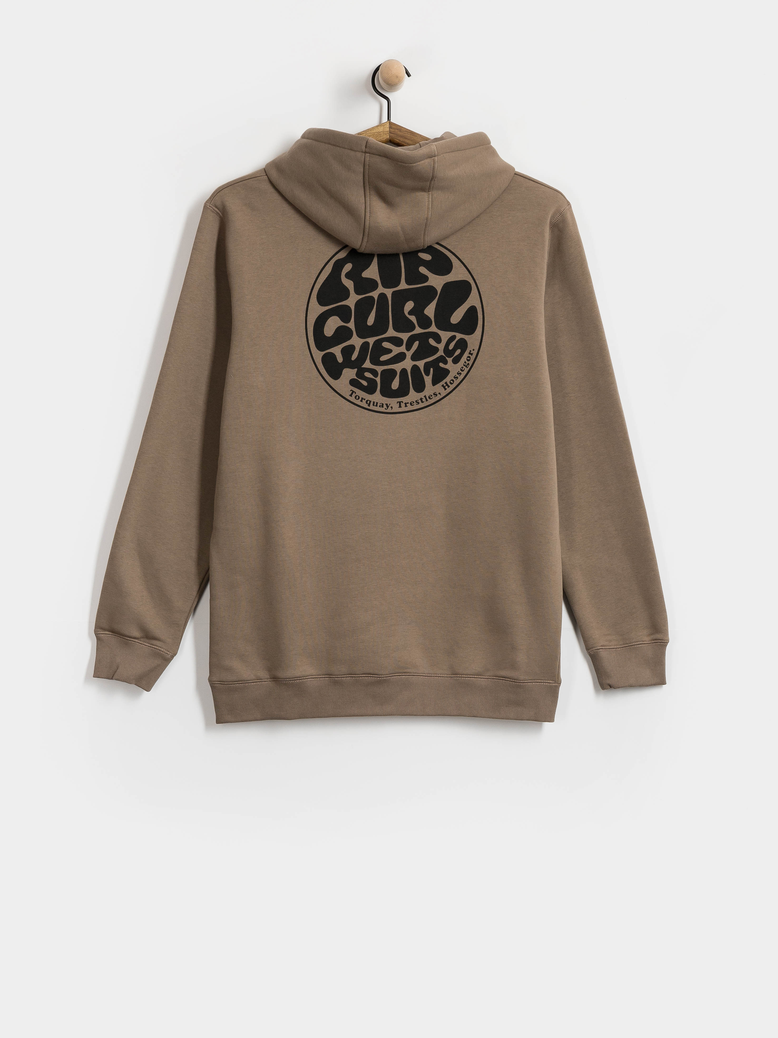 Bluza z kapturem Rip Curl Wetsuit Icon HD (walnut)
