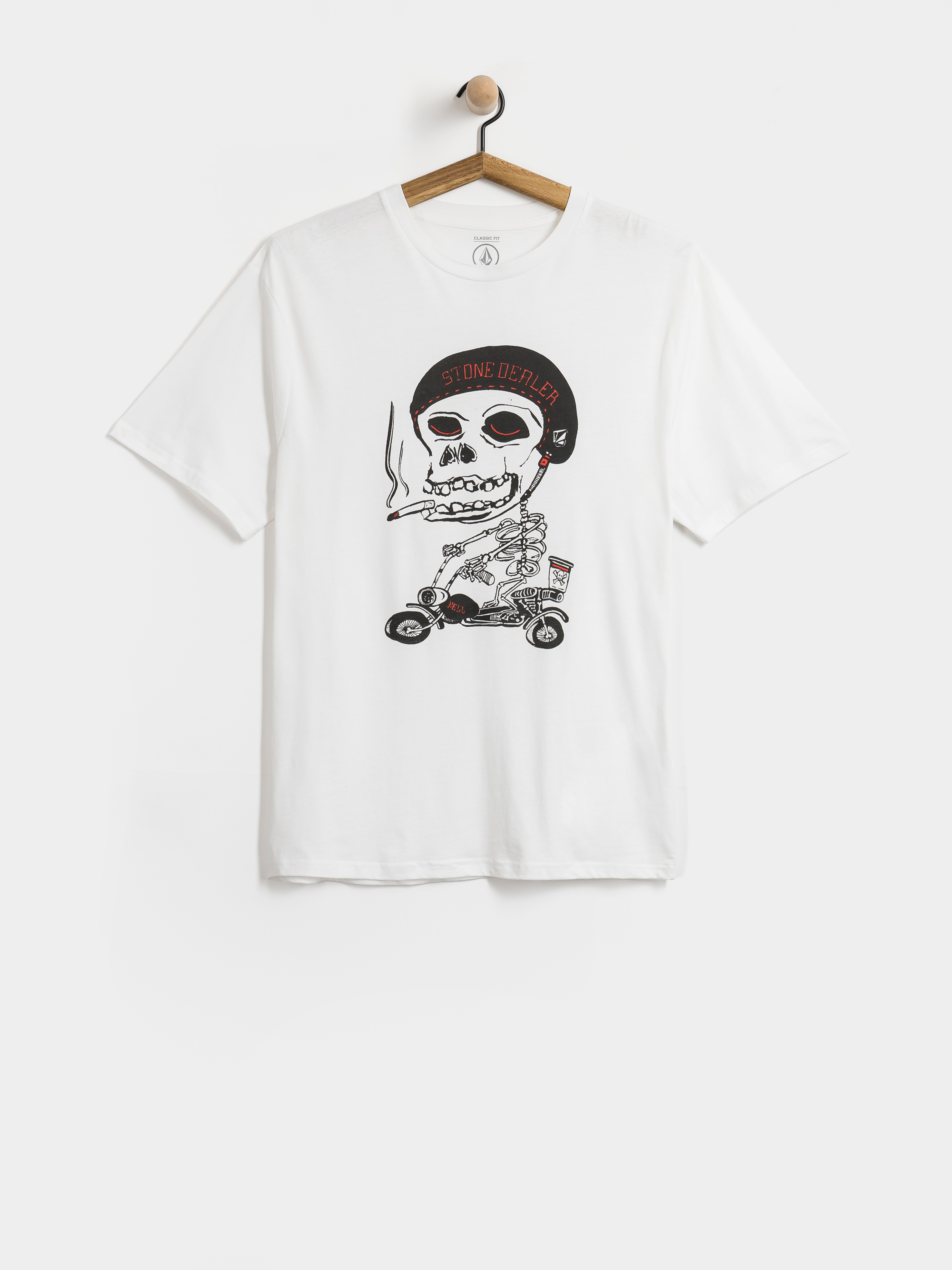 T-shirt Volcom Pierbike Bsc (white)