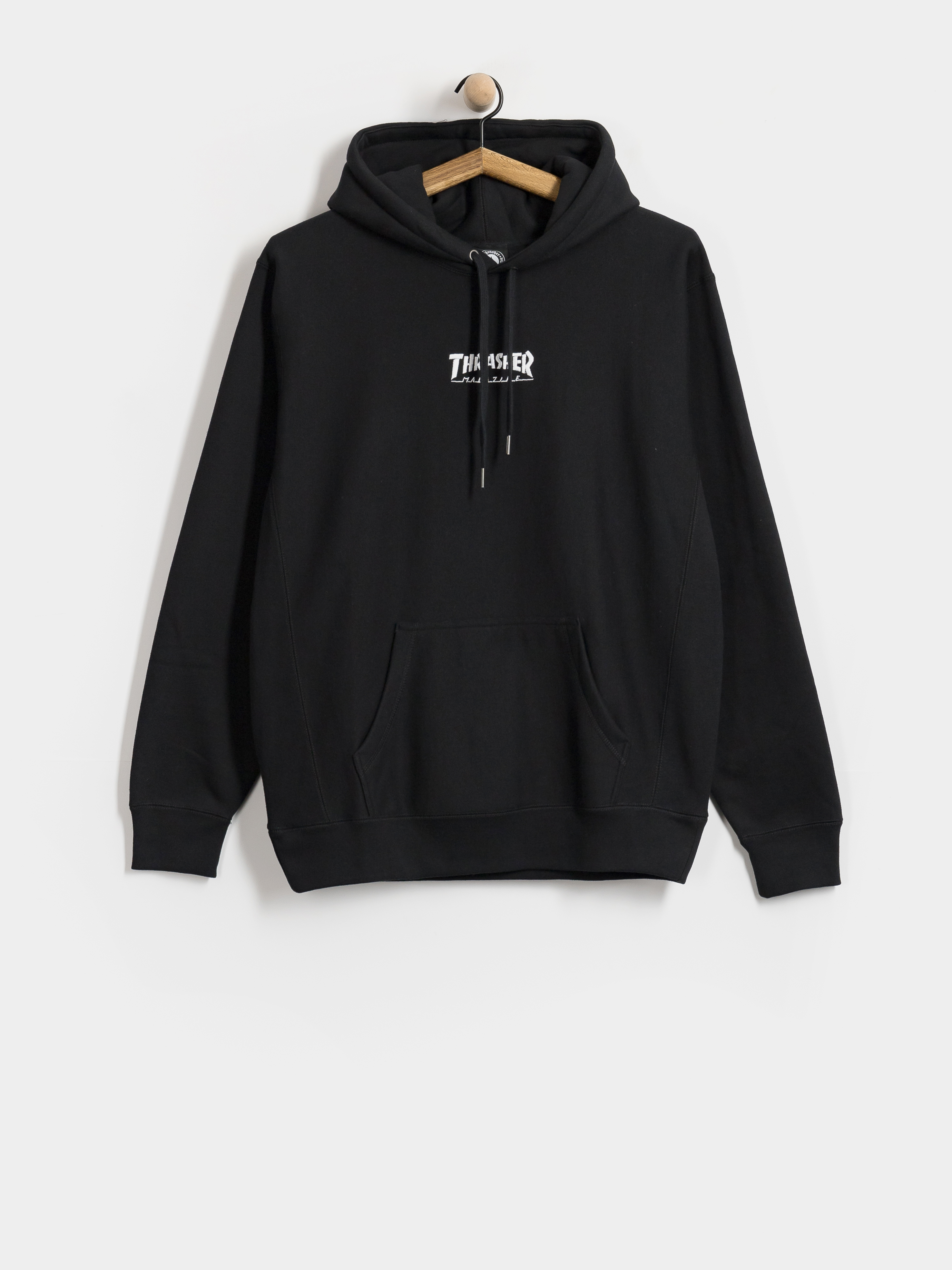 Bluza z kapturem Thrasher Heavyweight Embroidered Mag Logo HD (black)