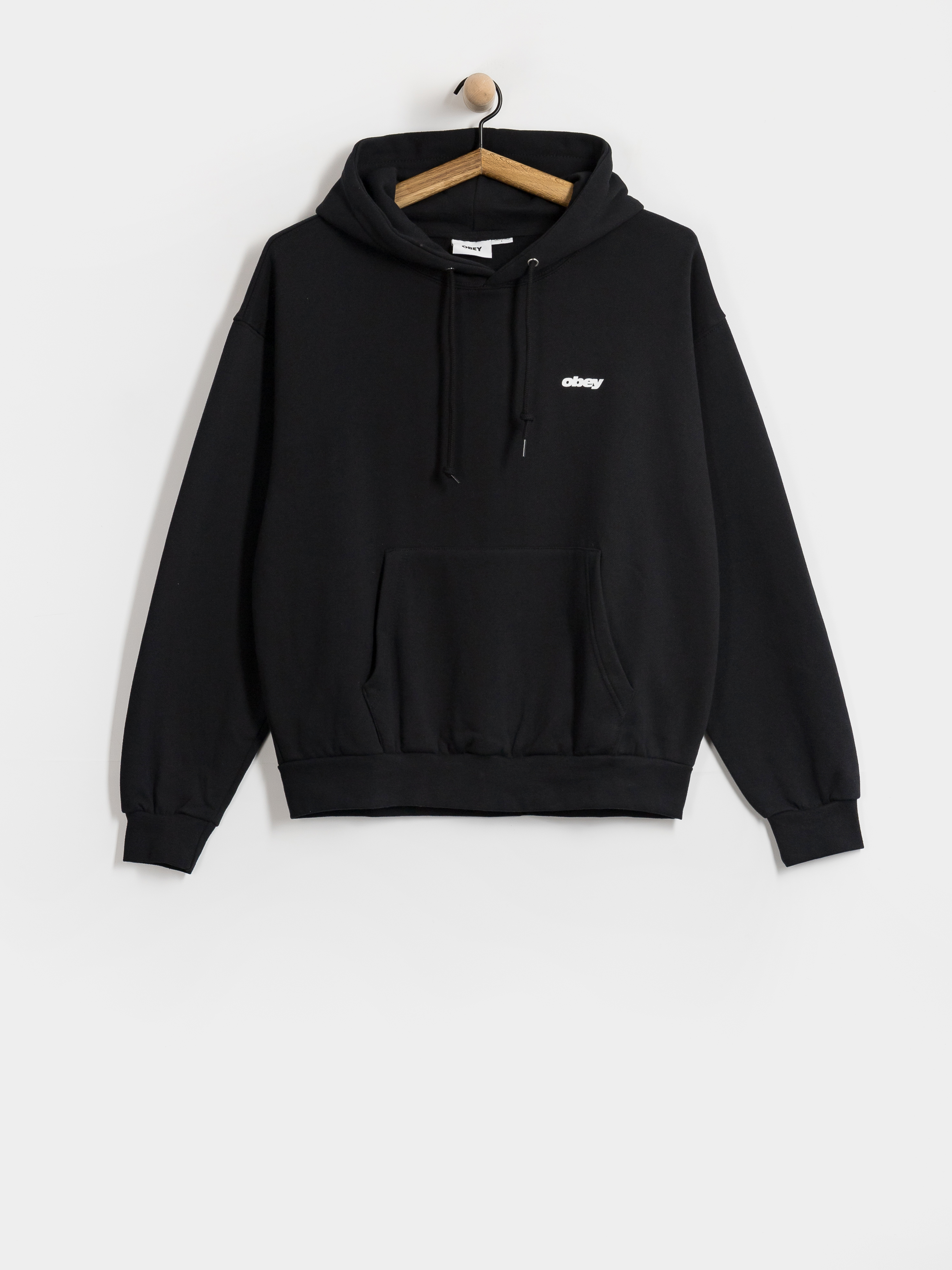Bluza z kapturem OBEY League HD (black)