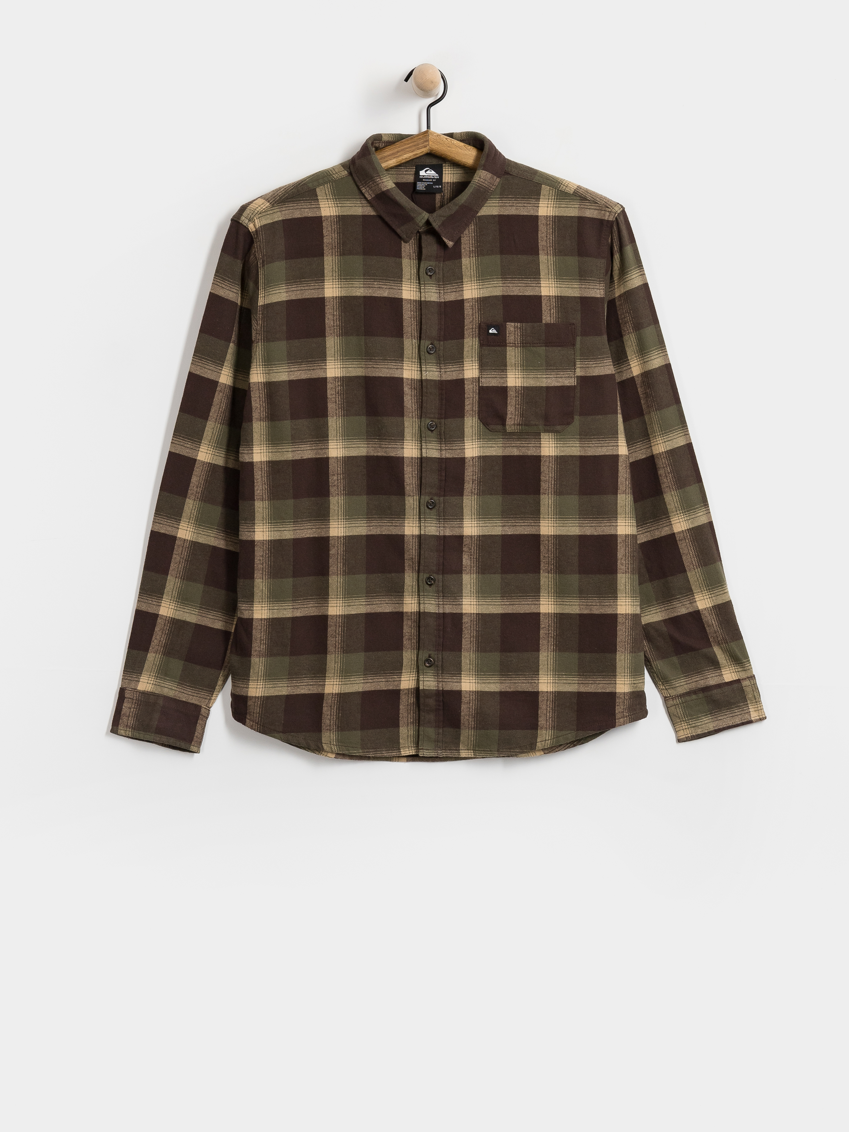 Koszula Quiksilver Motherfly Plaid (grape leaf motherfly)