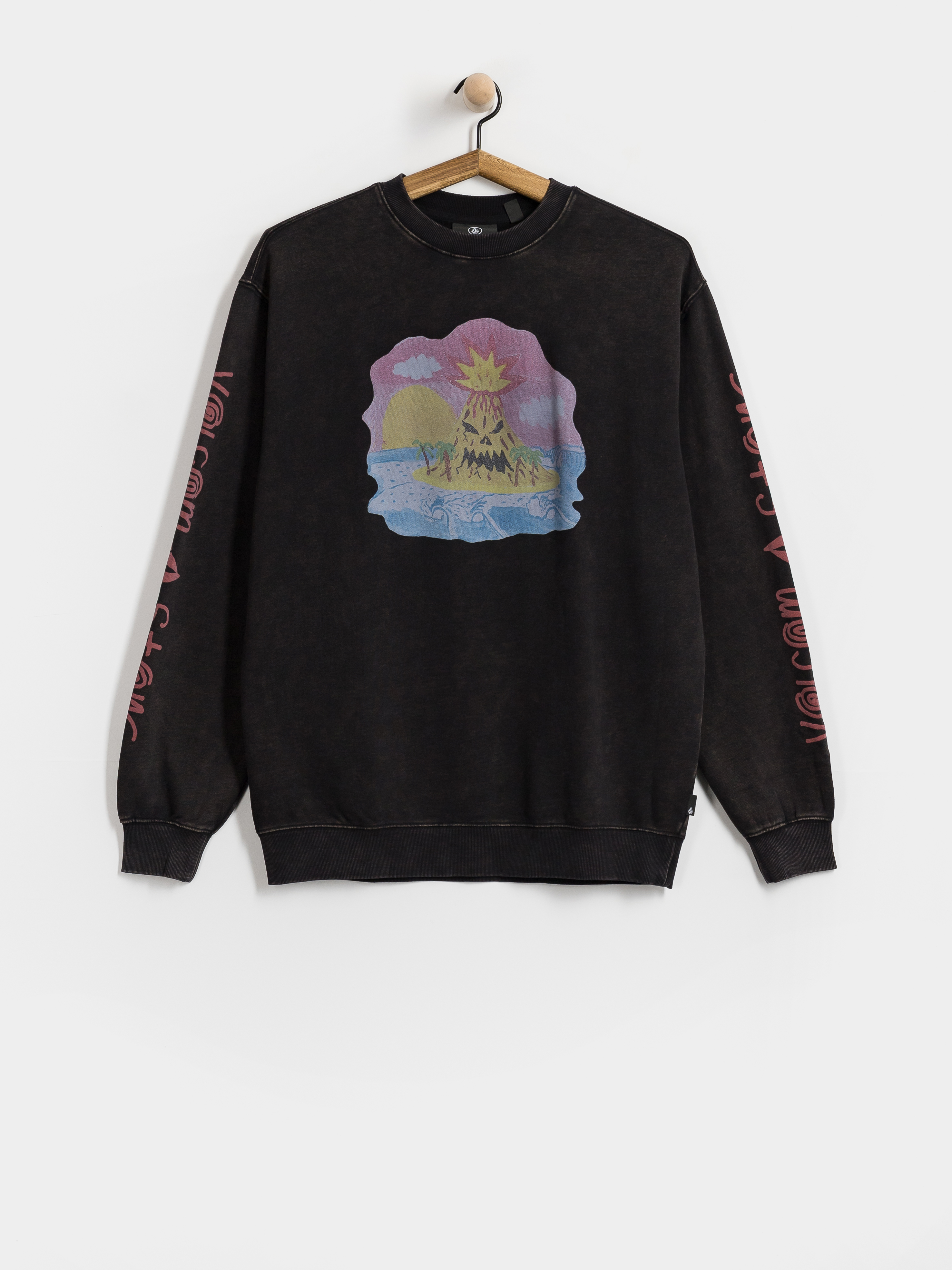Bluza Volcom Fa Ozzy Crew (light acid black)