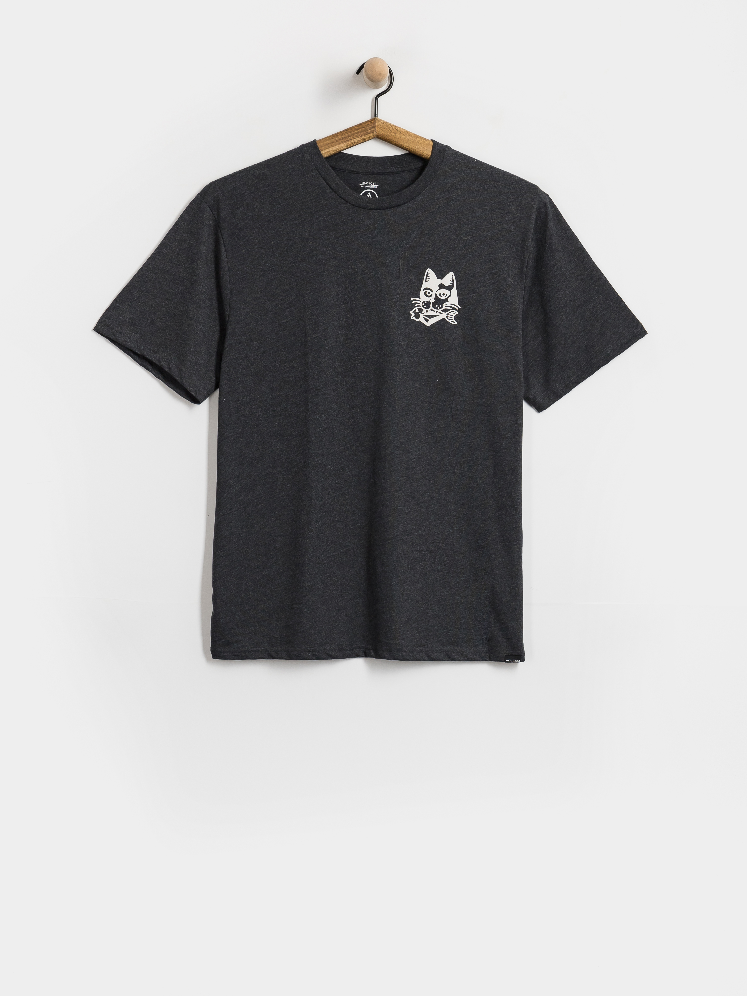 T-shirt Volcom Tasty Hth (heather black)