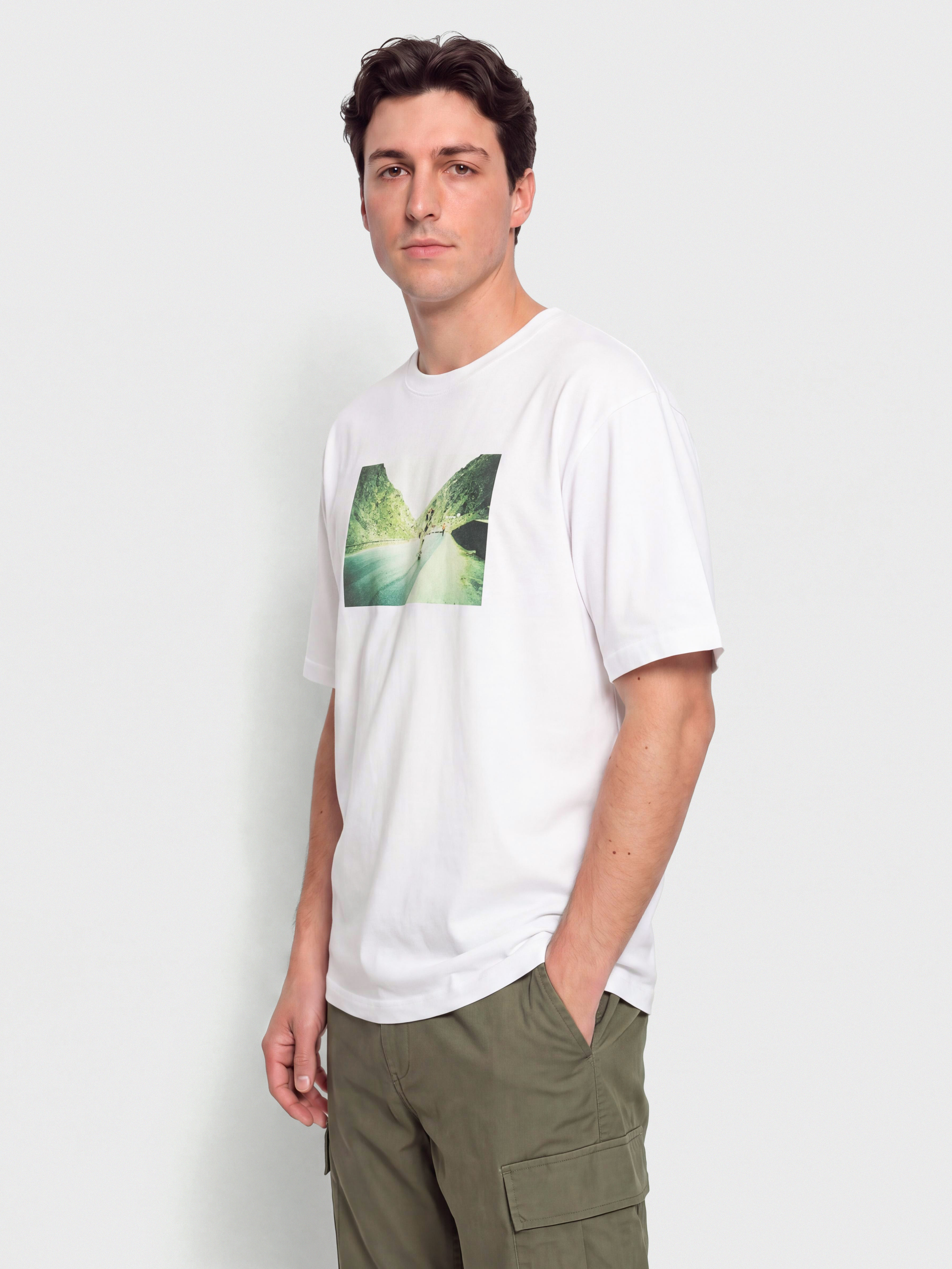 T-shirt OBEY Skateistan Photo (white)