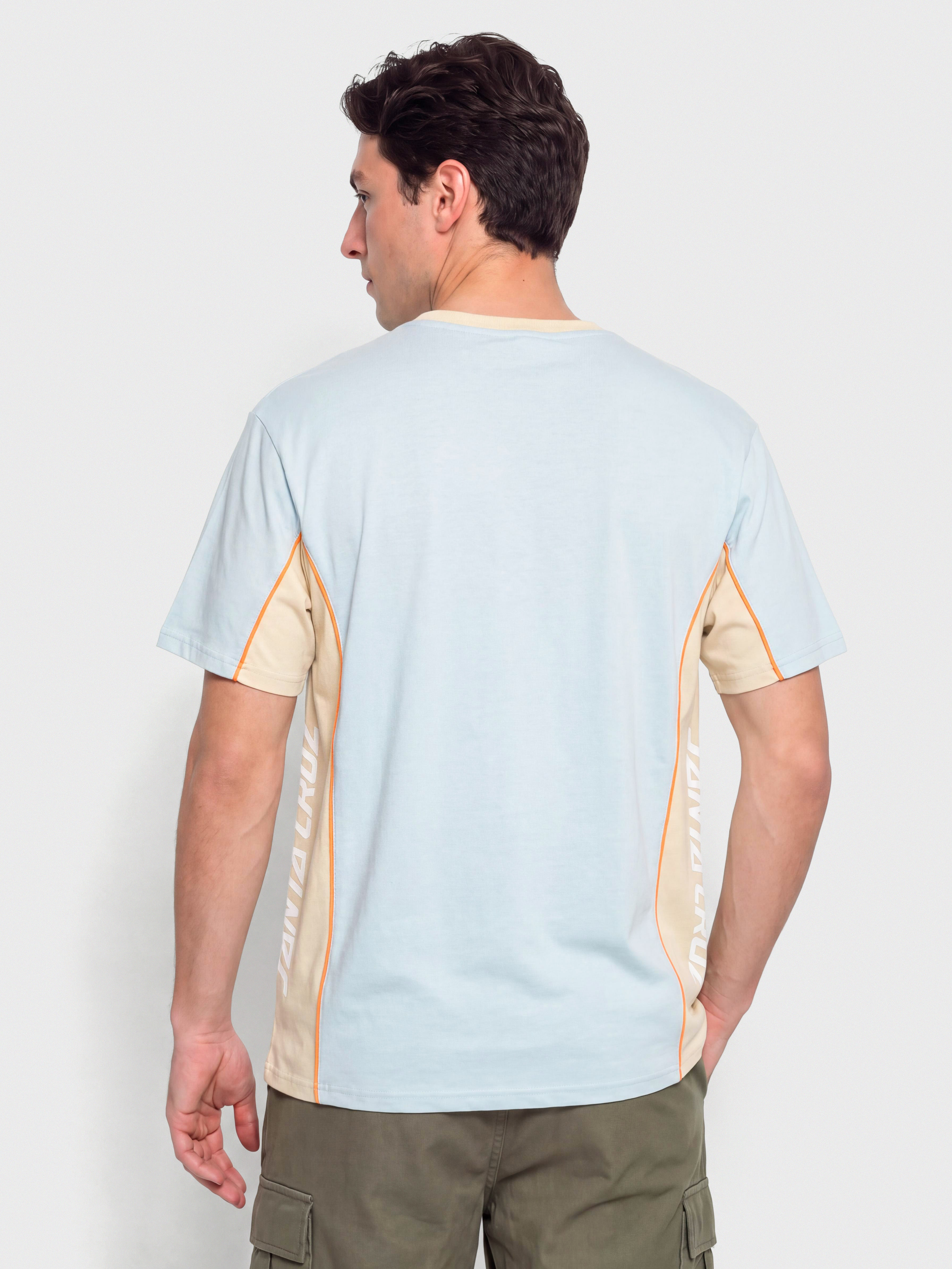 T-shirt Santa Cruz Strip Racer (fresh blue/blond wood)