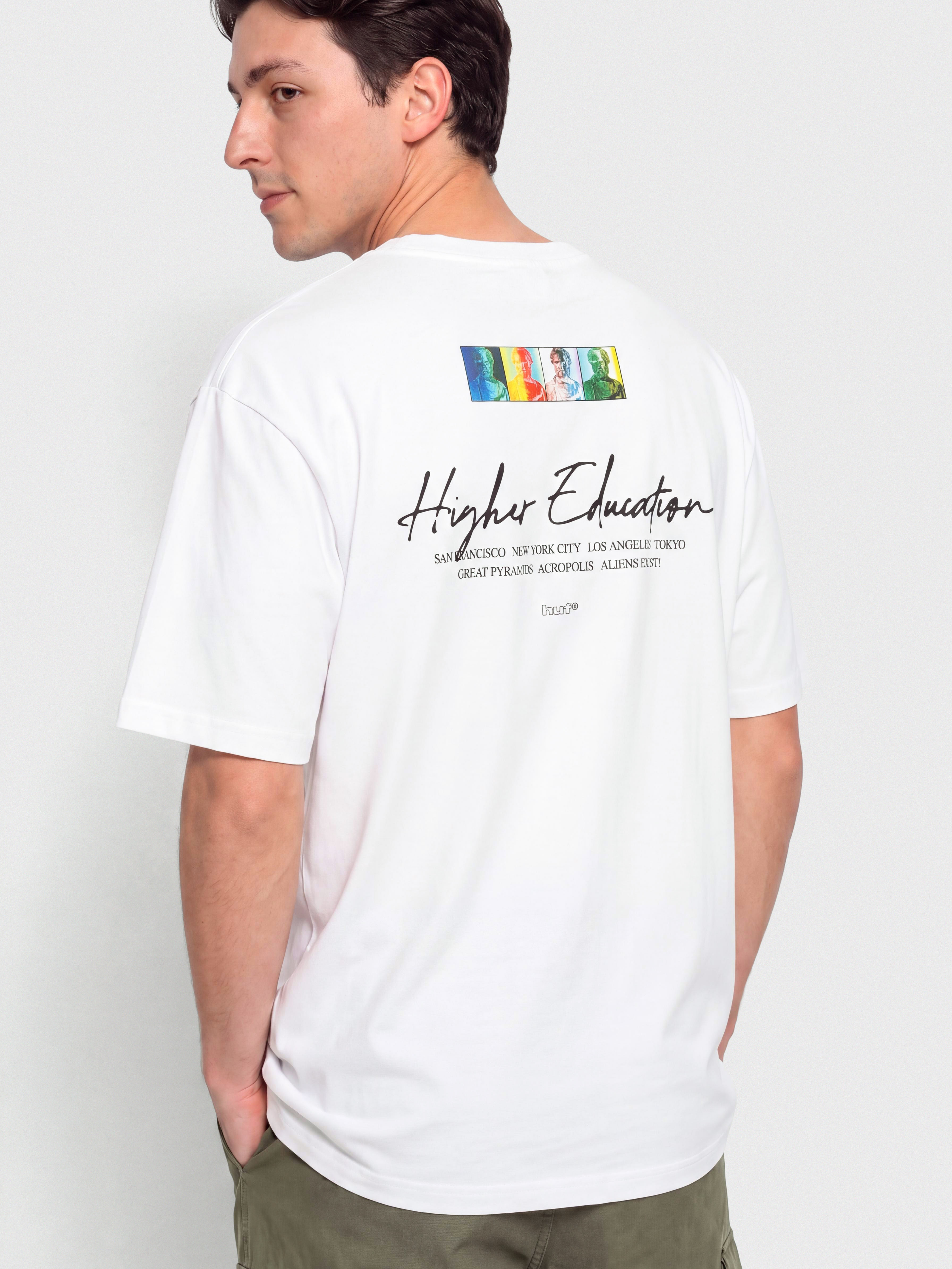 T-shirt HUF Higher Education (white)