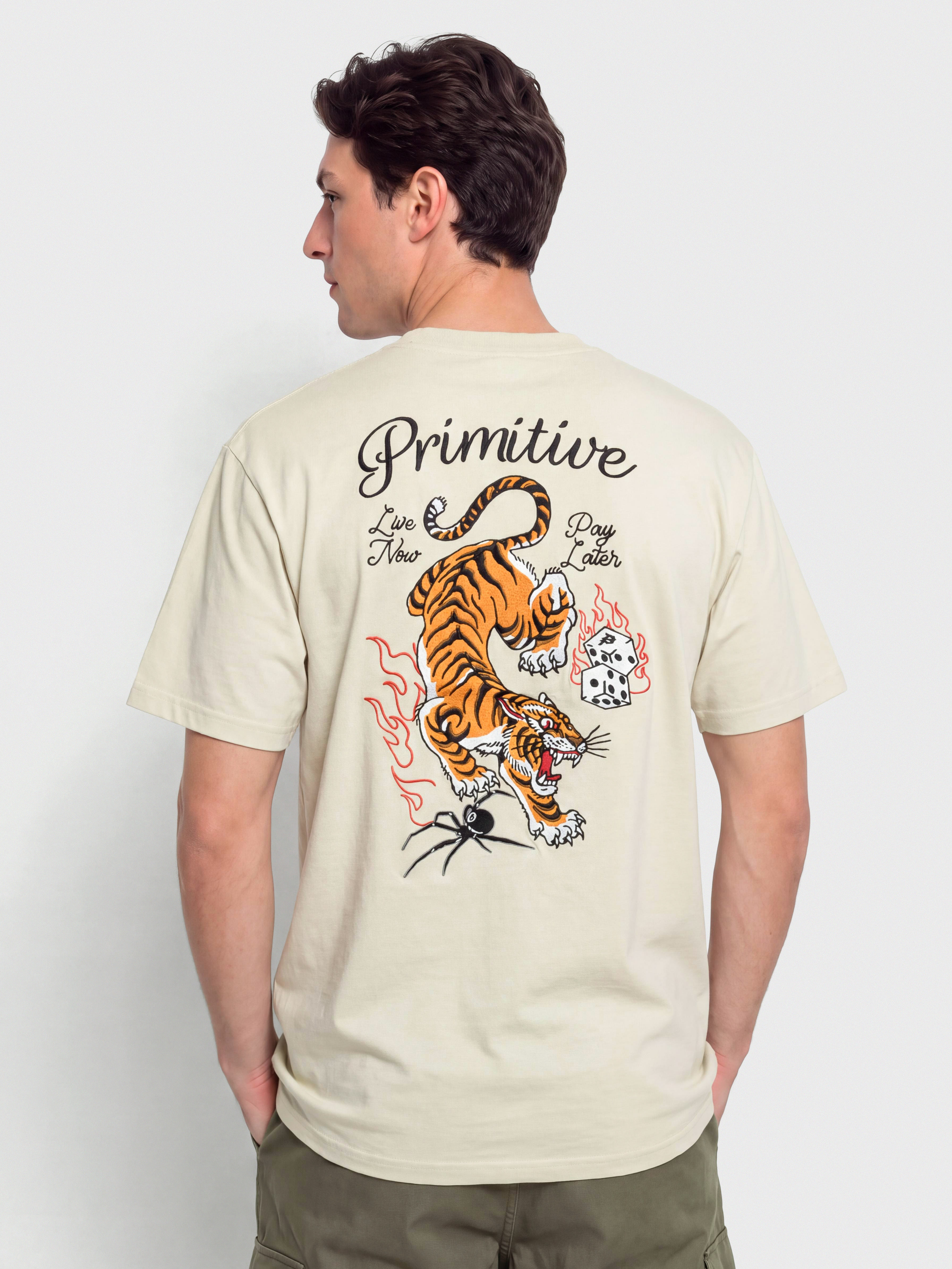 T-shirt Primitive Big City (cream)