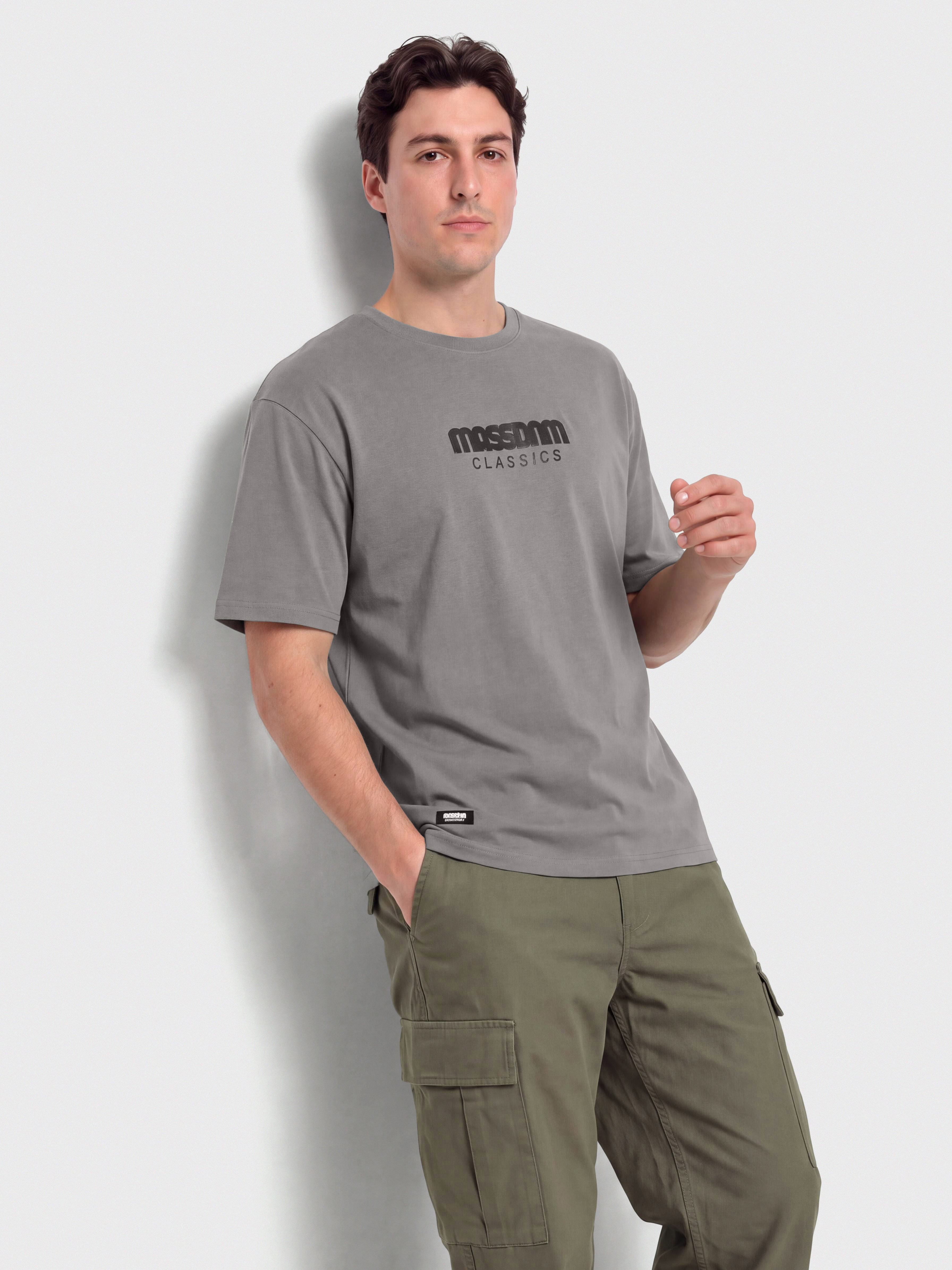 T-shirt MassDnm Classics (light asphalt)
