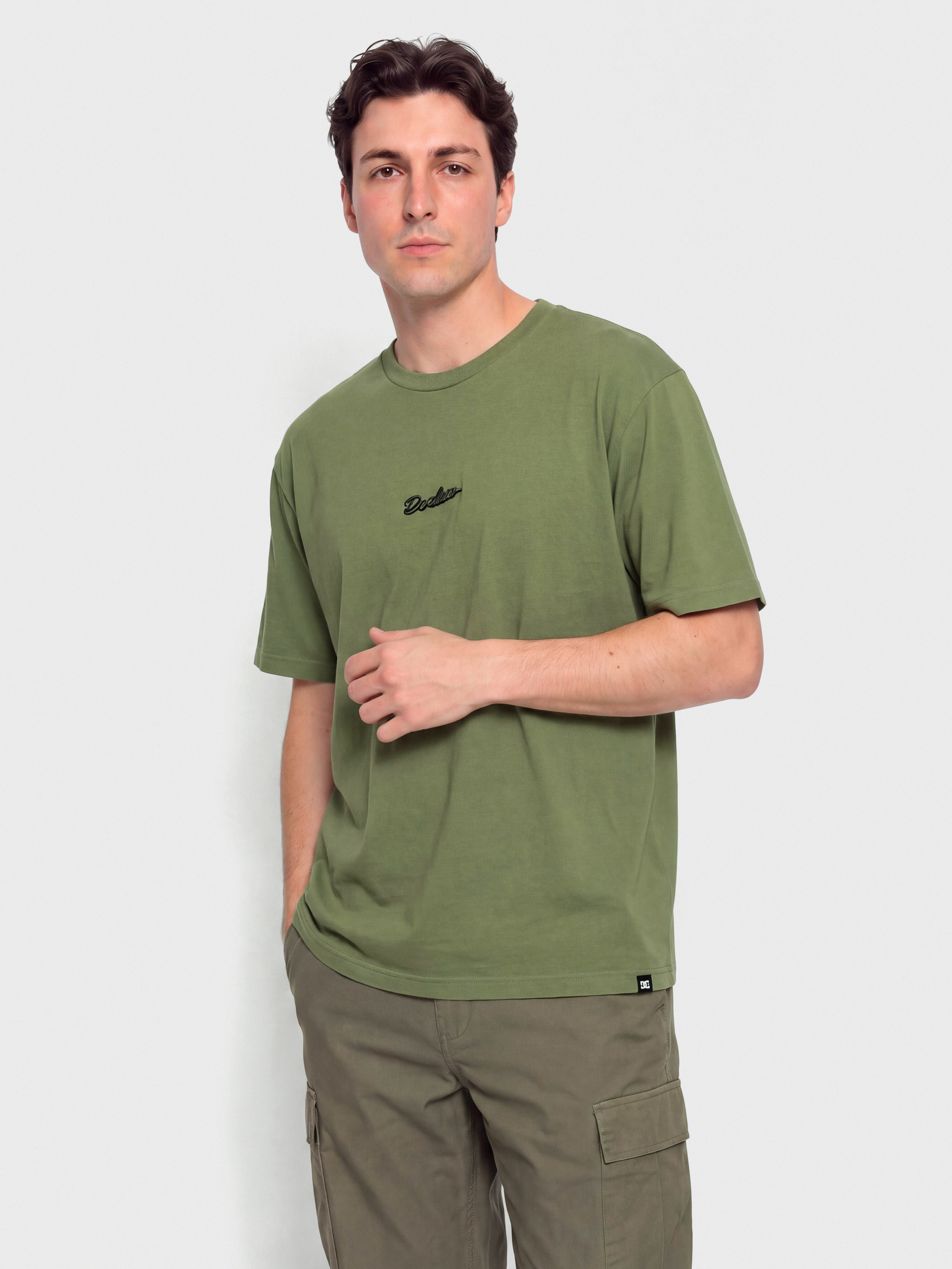 T-shirt DC Melted Core (bronze green)