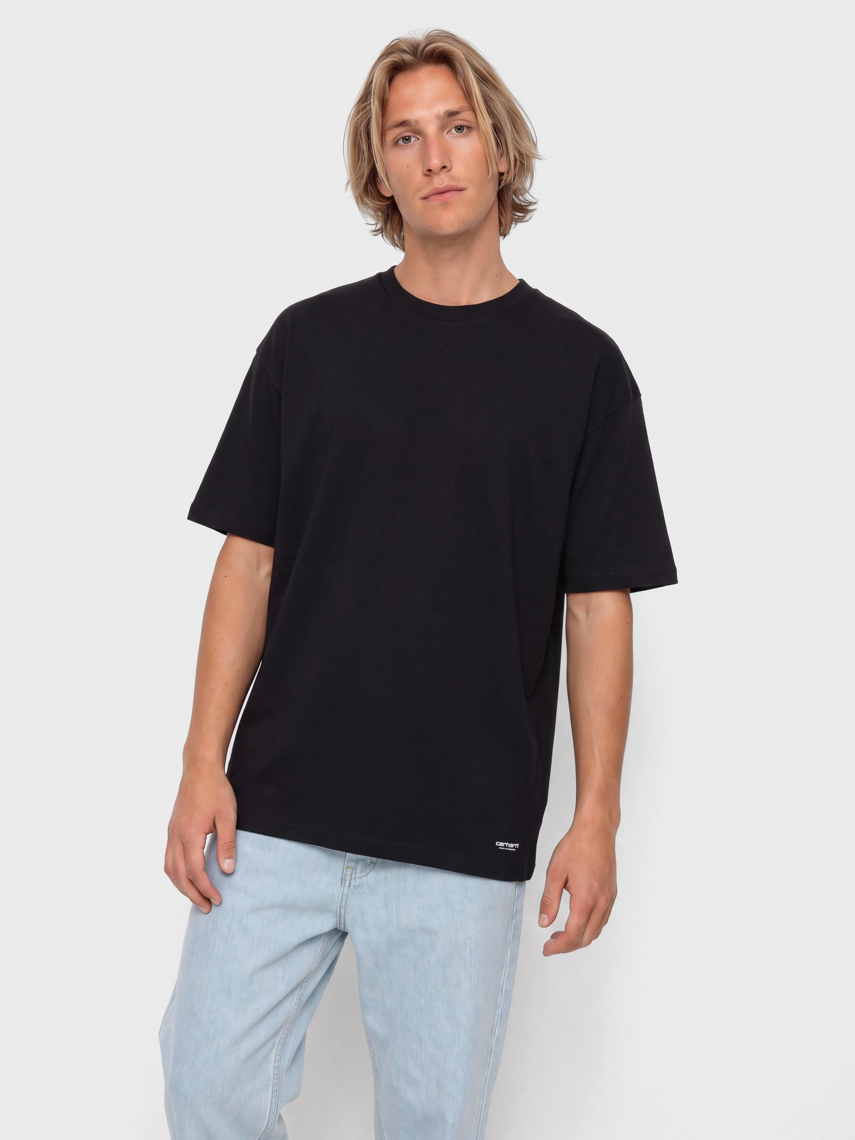 T-shirt Carhartt WIP Standard 2 pack (black/black)