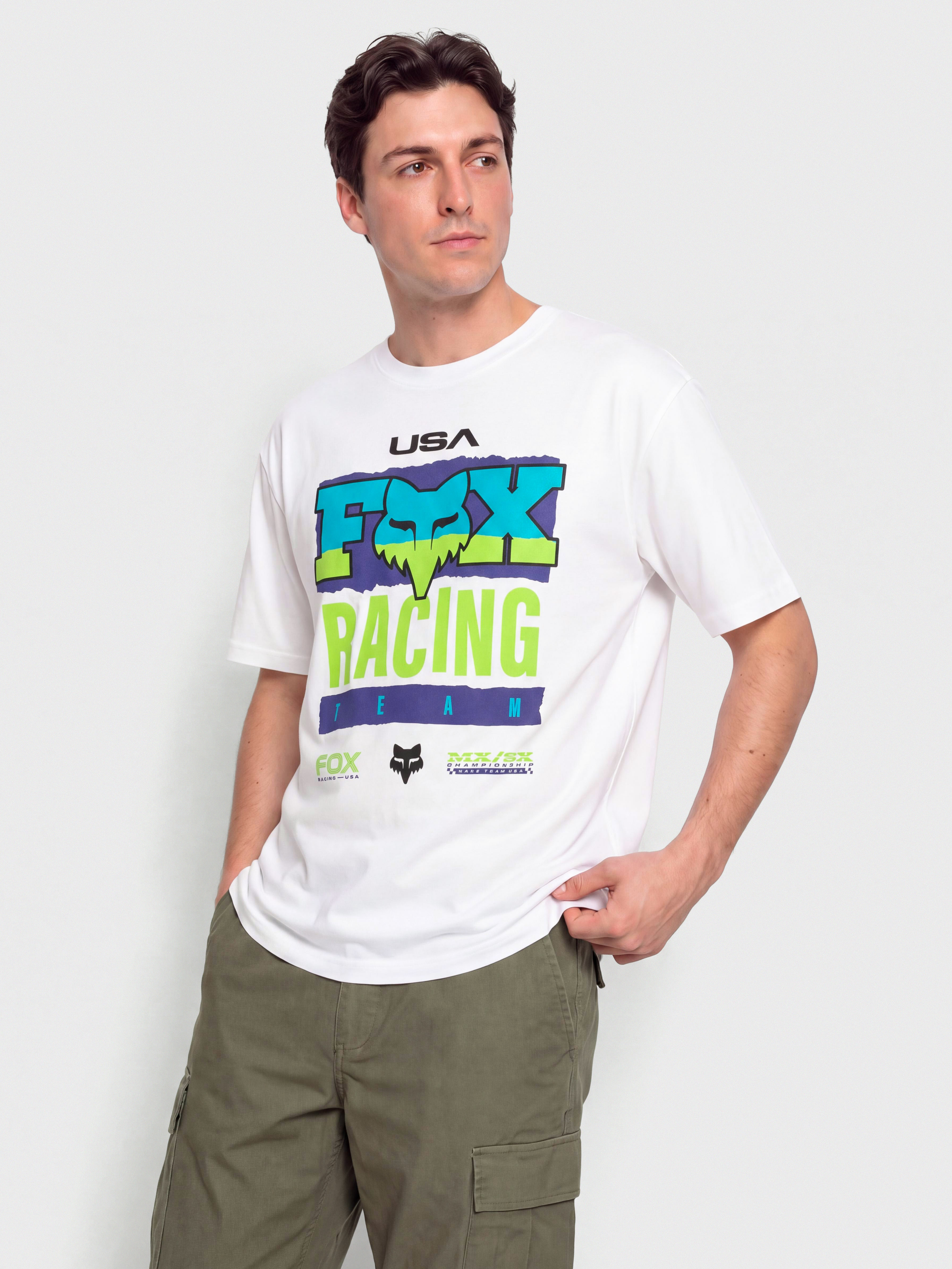 T-shirt Fox Hardcore 195 (white)