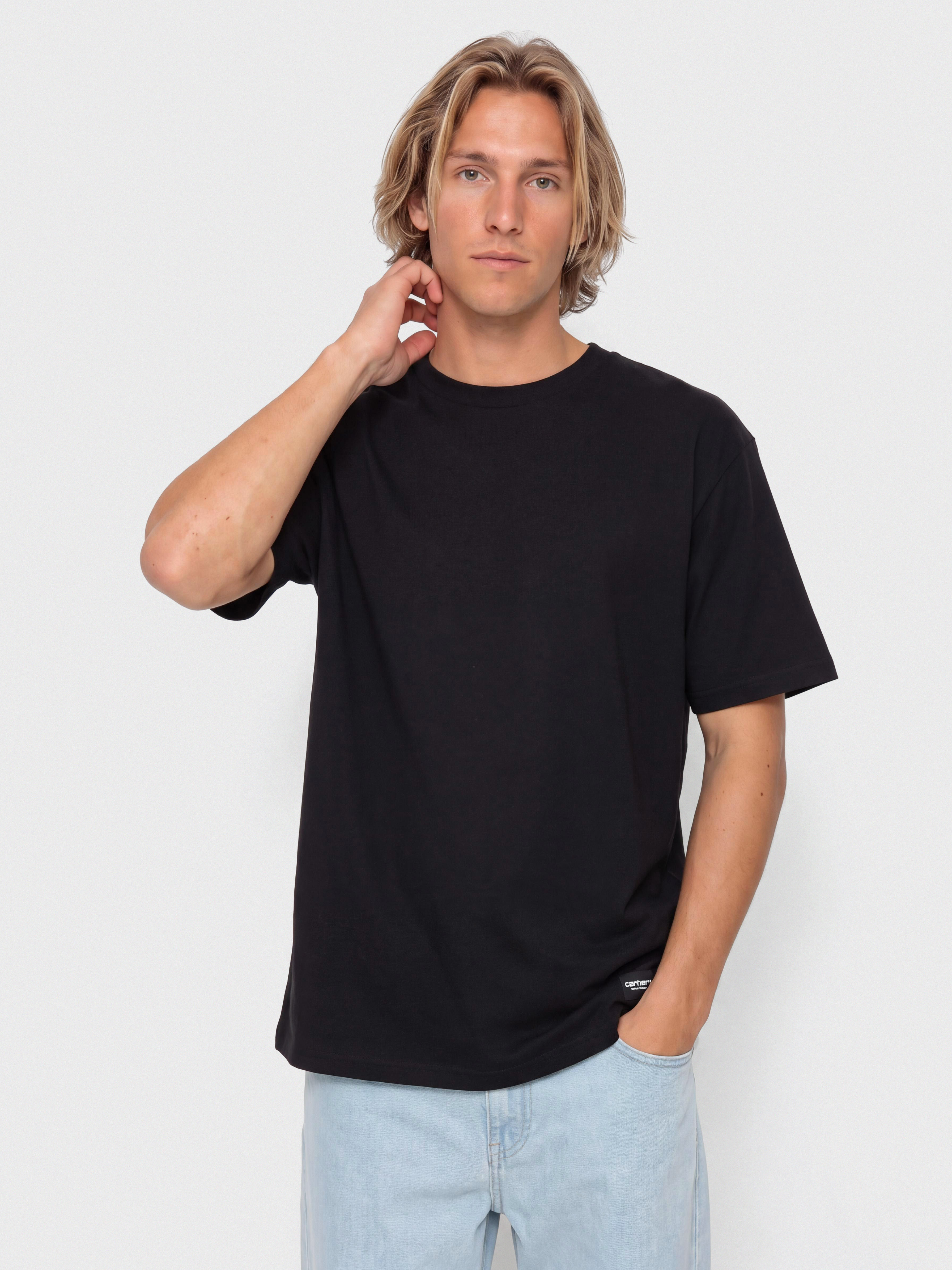 T-shirt Carhartt WIP Standard 2 pack (black/black)