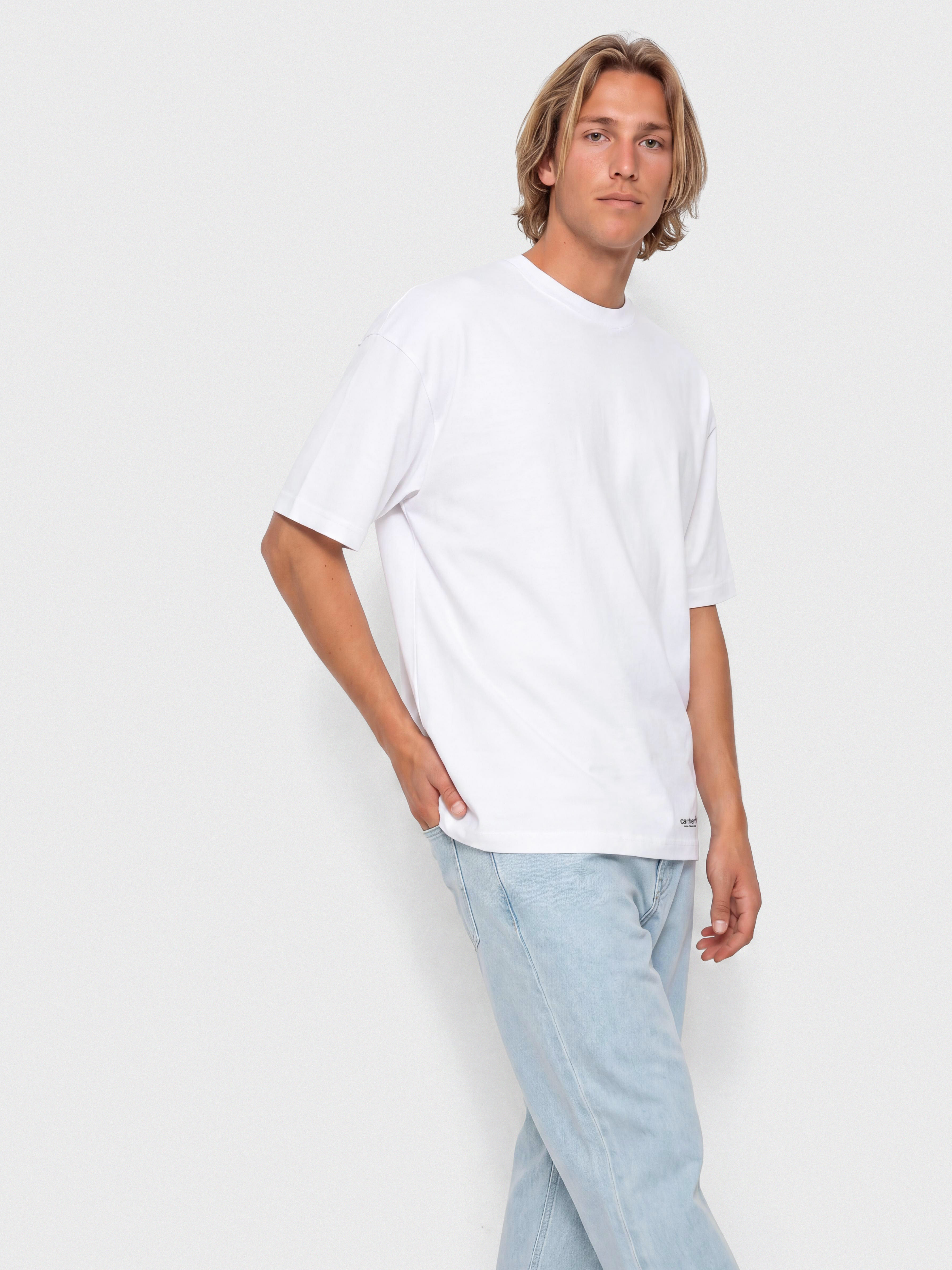 T-shirt Carhartt WIP Standard 2 pack (white/white)