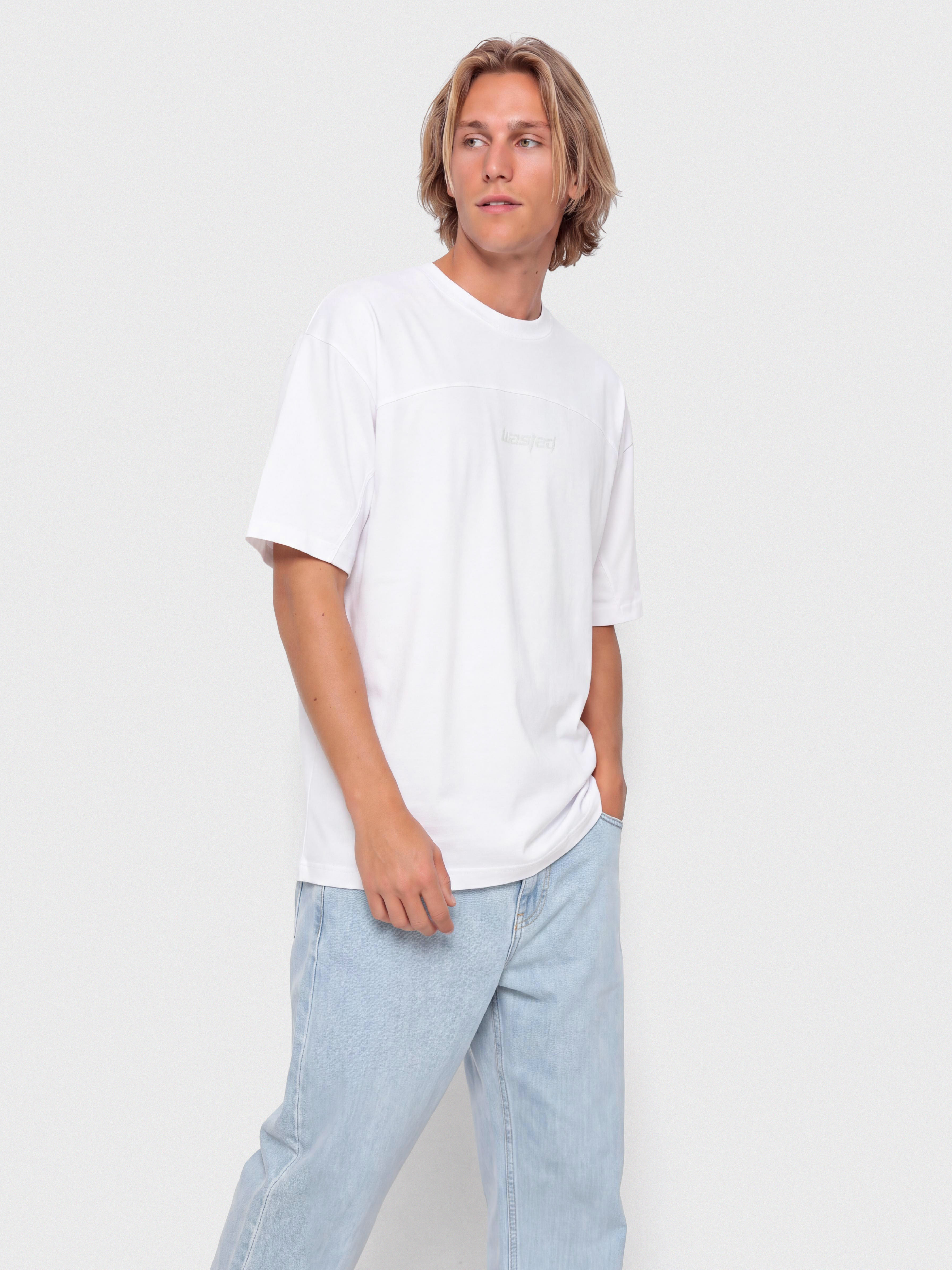T-shirt Wasted Paris Switchblade Boxy (white)