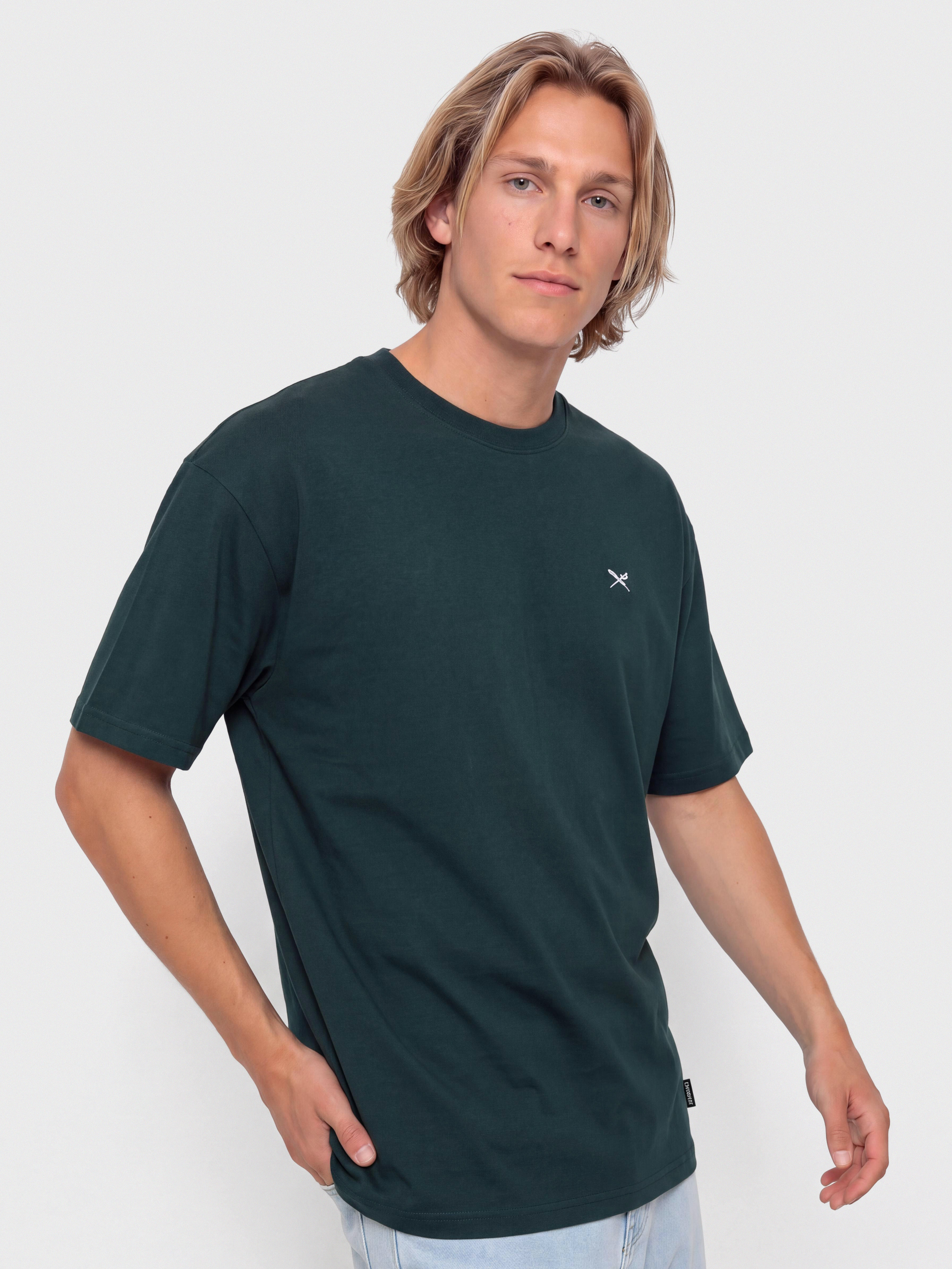 T-shirt Iriedaily Mini Flag Relaxed (night forest)