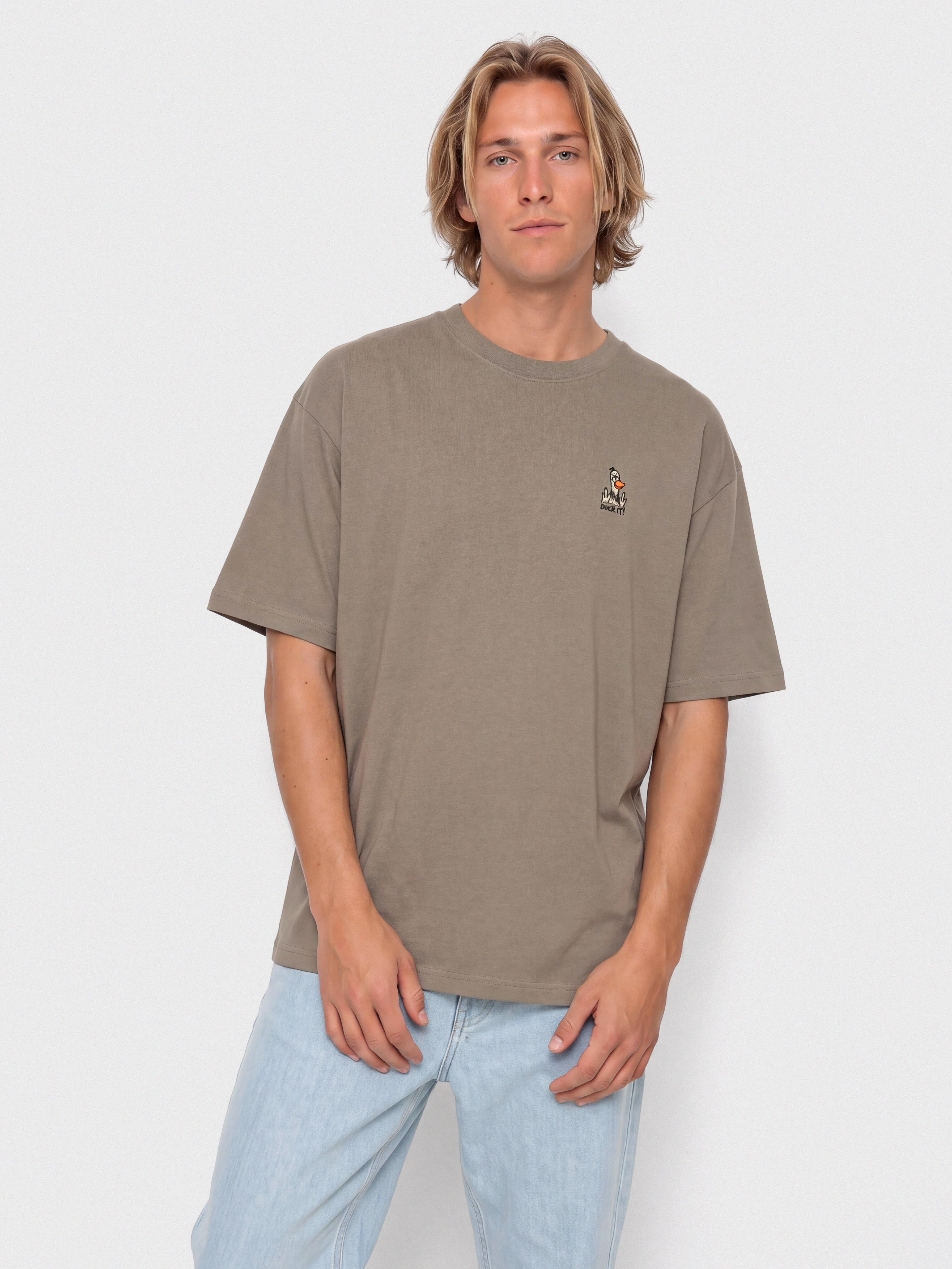 T-shirt Iriedaily What The Duck (smokey olive)