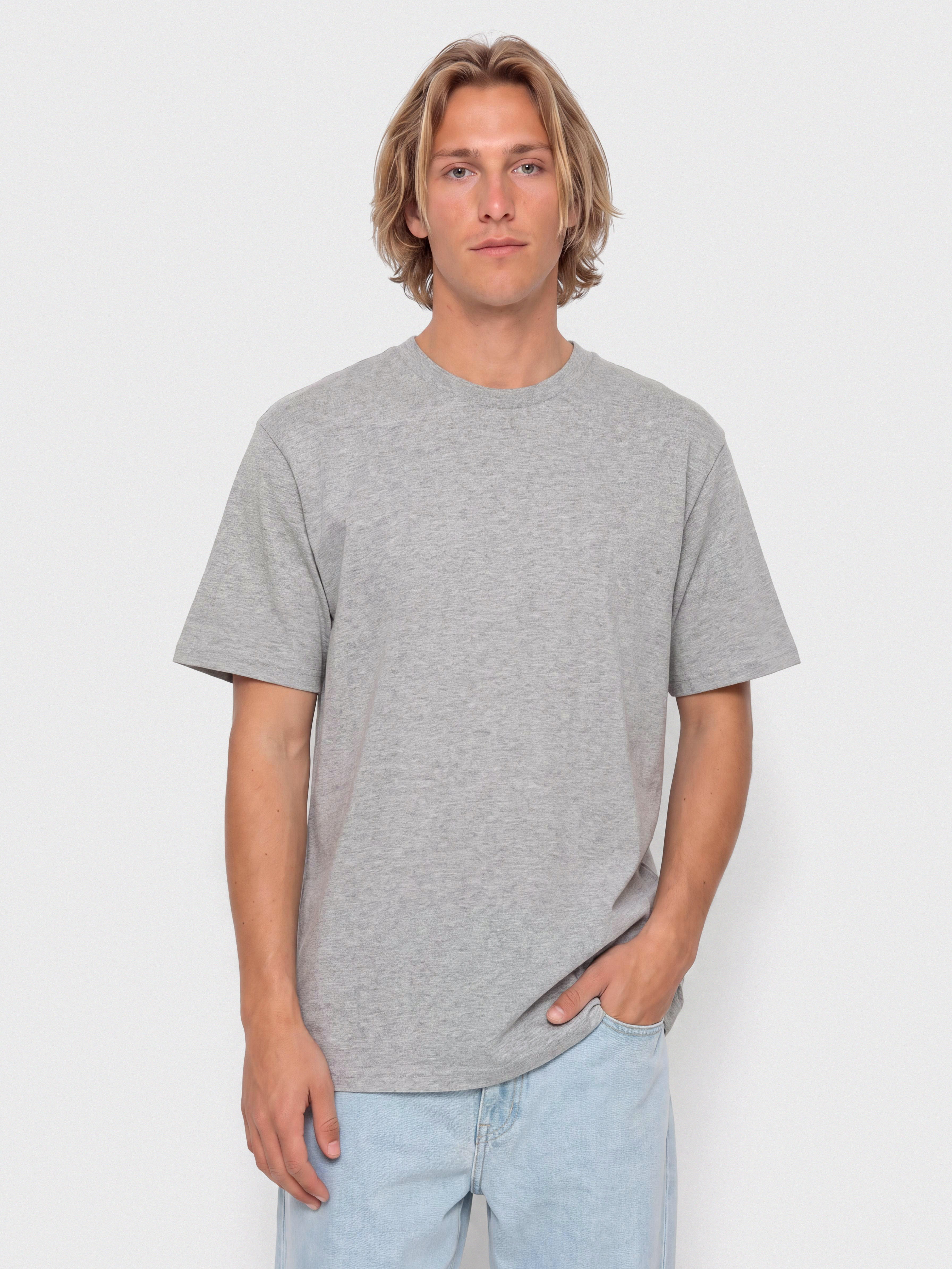 T-shirt Carhartt WIP Standard 2 pack (grey heather/grey heather)