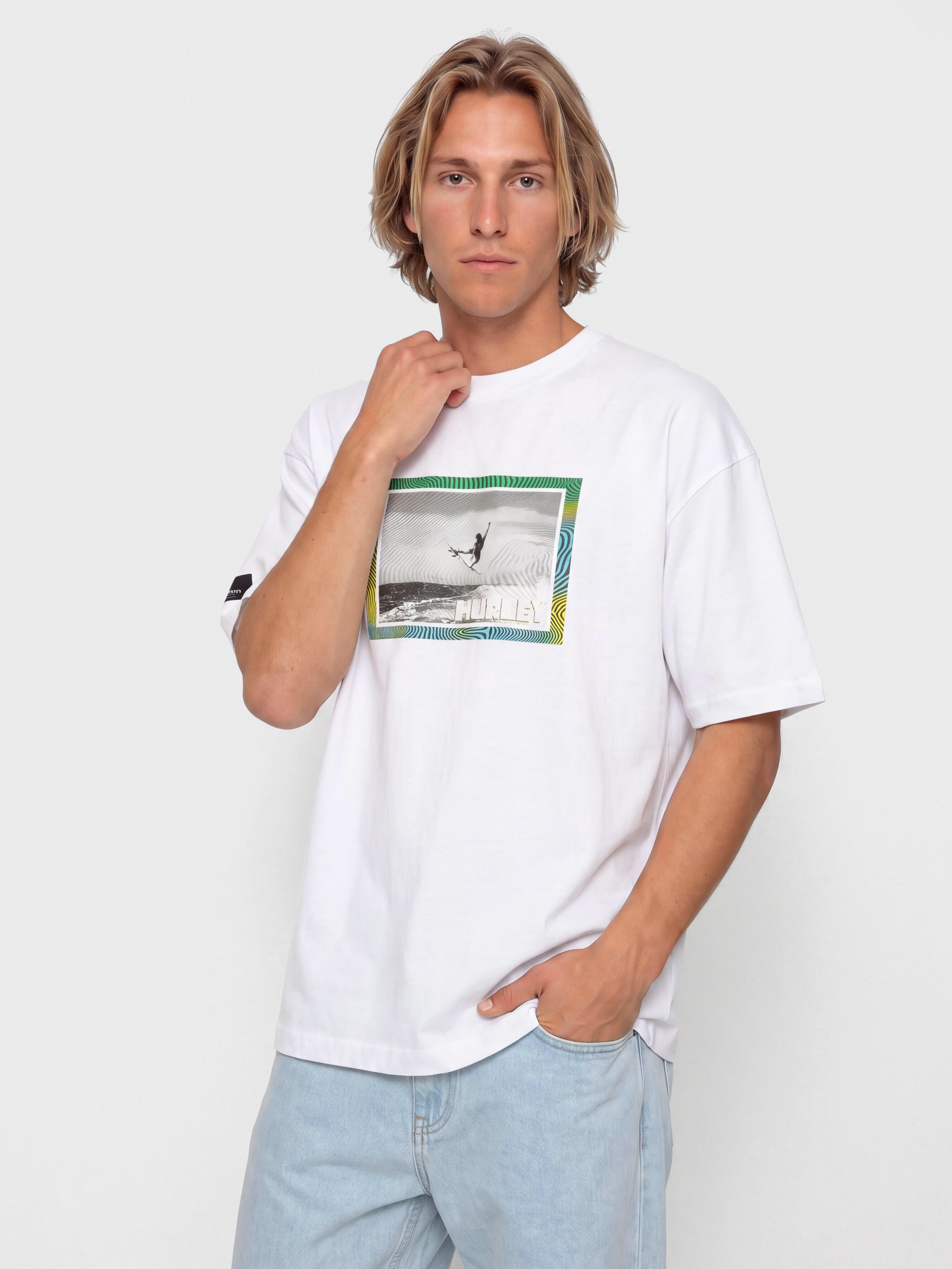 T-shirt Hurley Aerial (white)