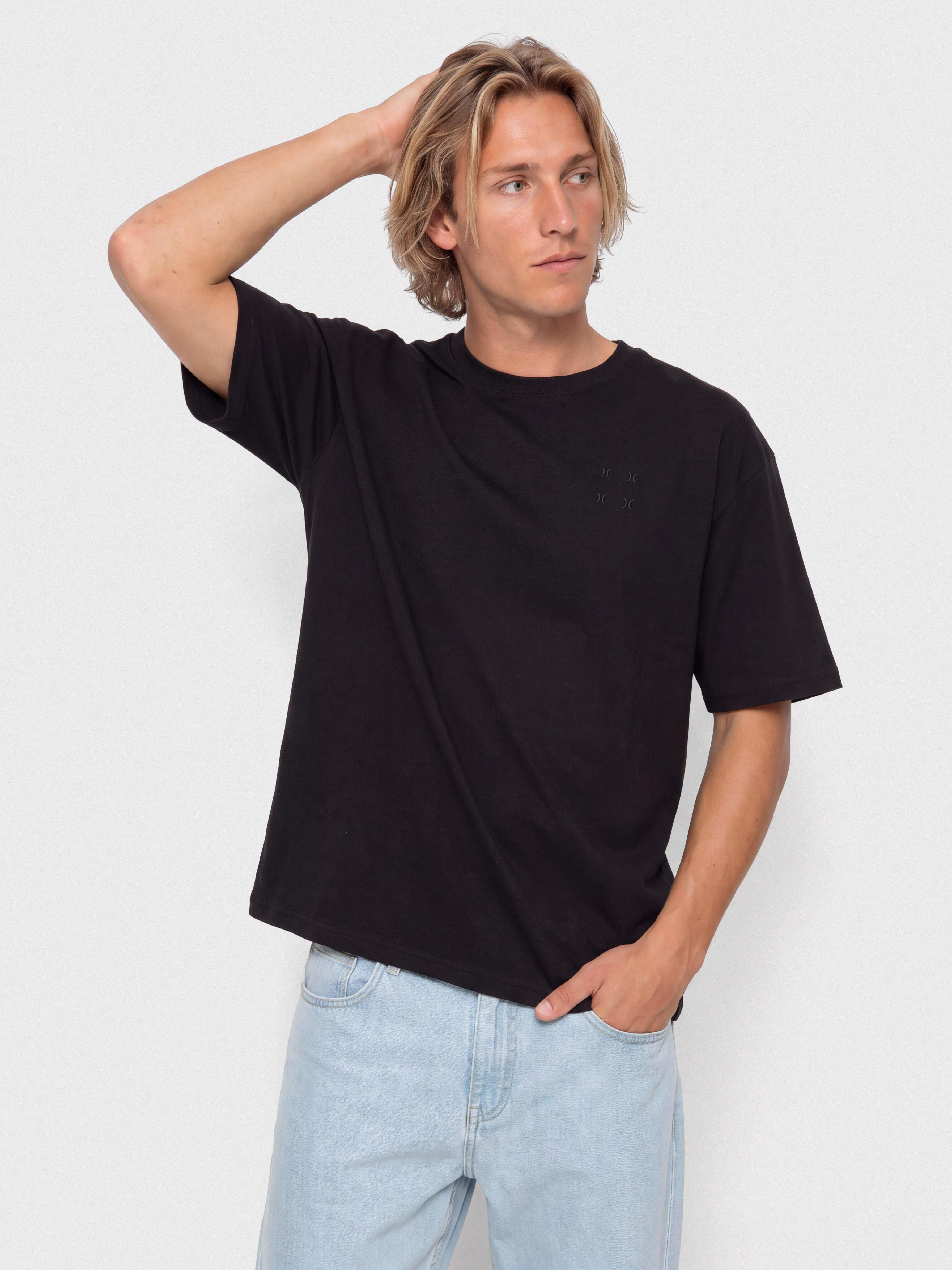 T-shirt Hurley Bcnk8 Washed (black)