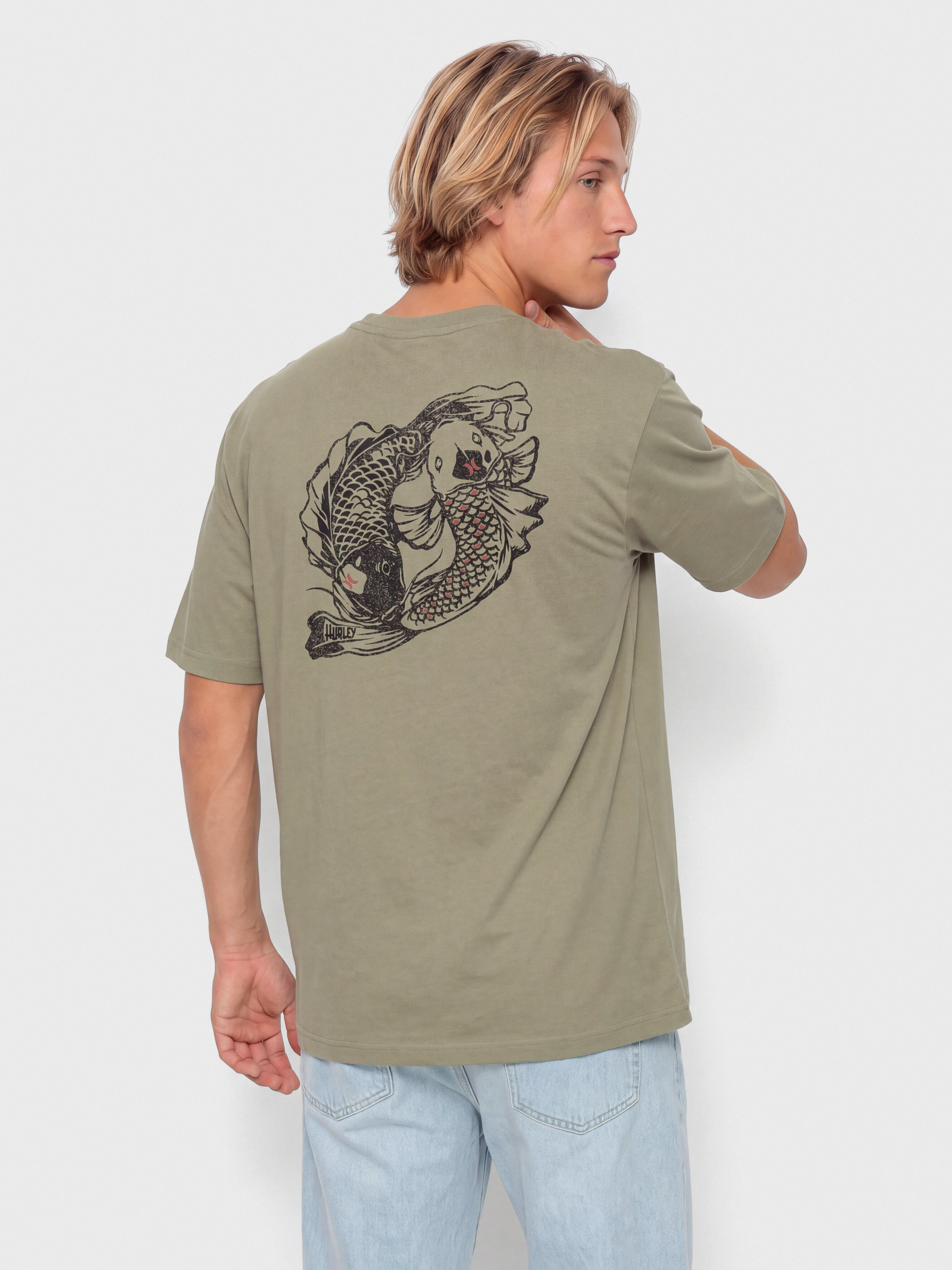 T-shirt Hurley Tattoo (army)