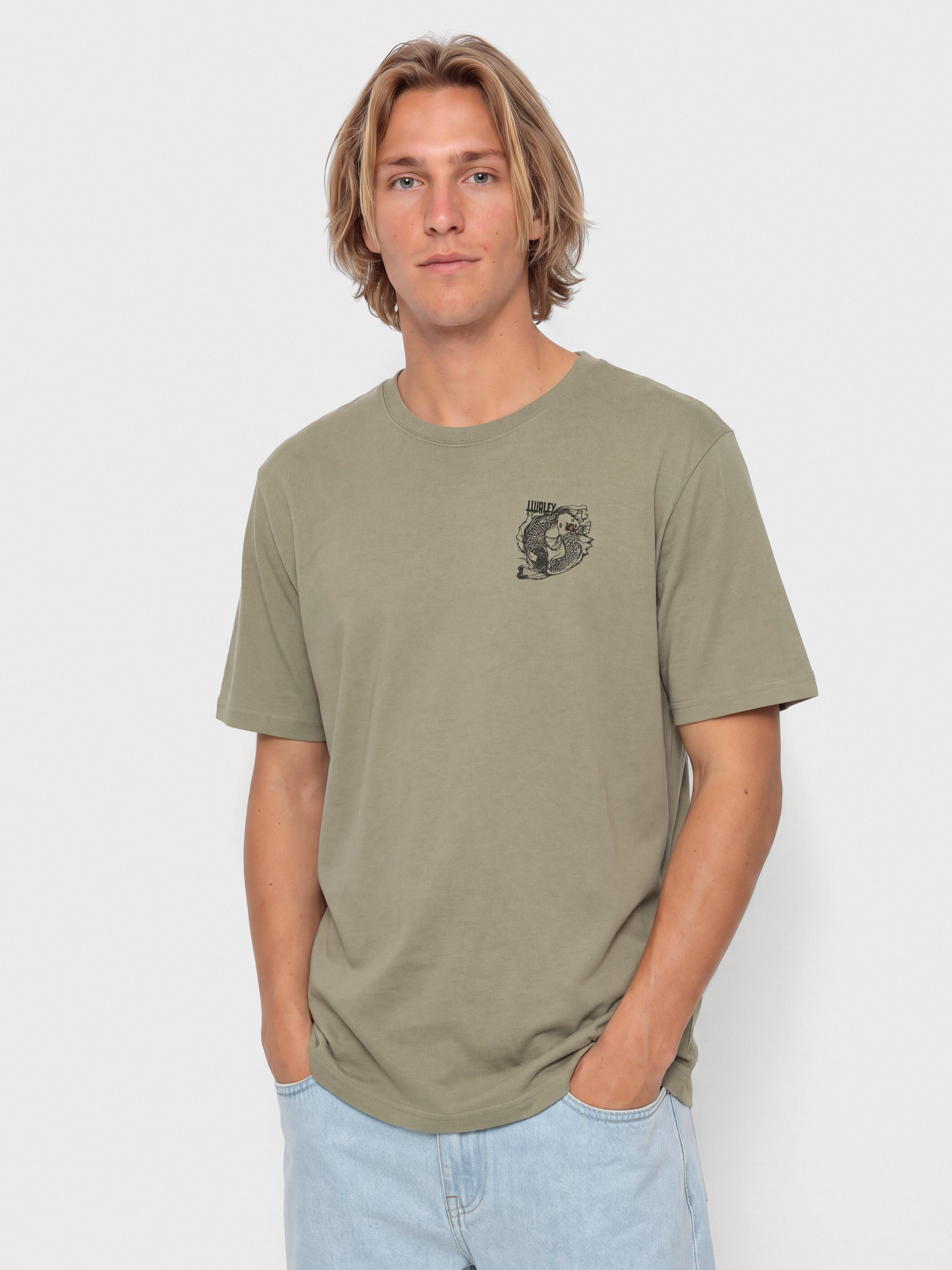 T-shirt Hurley Tattoo (army)