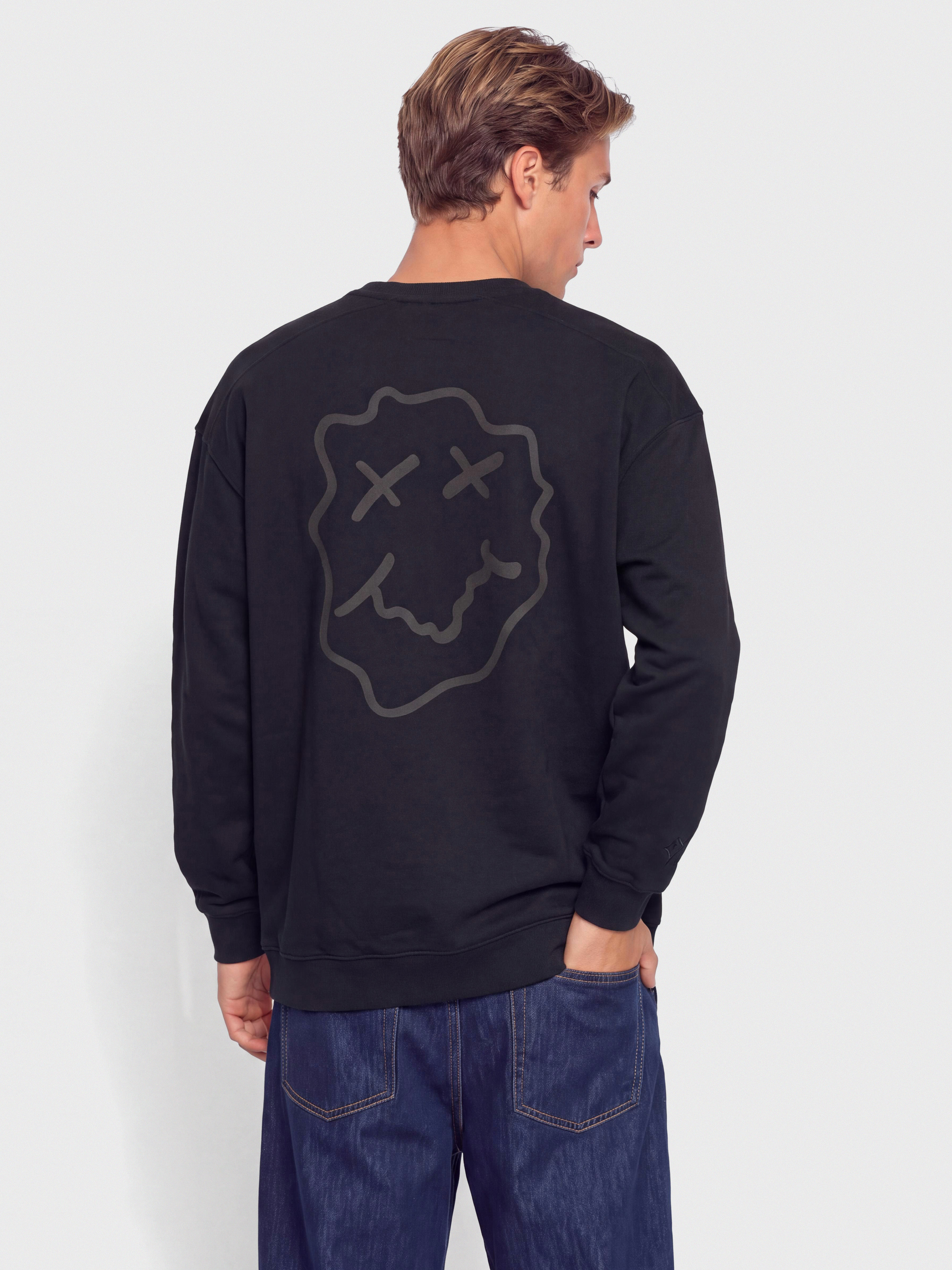 Bluza Hurley Smile Crew (black)