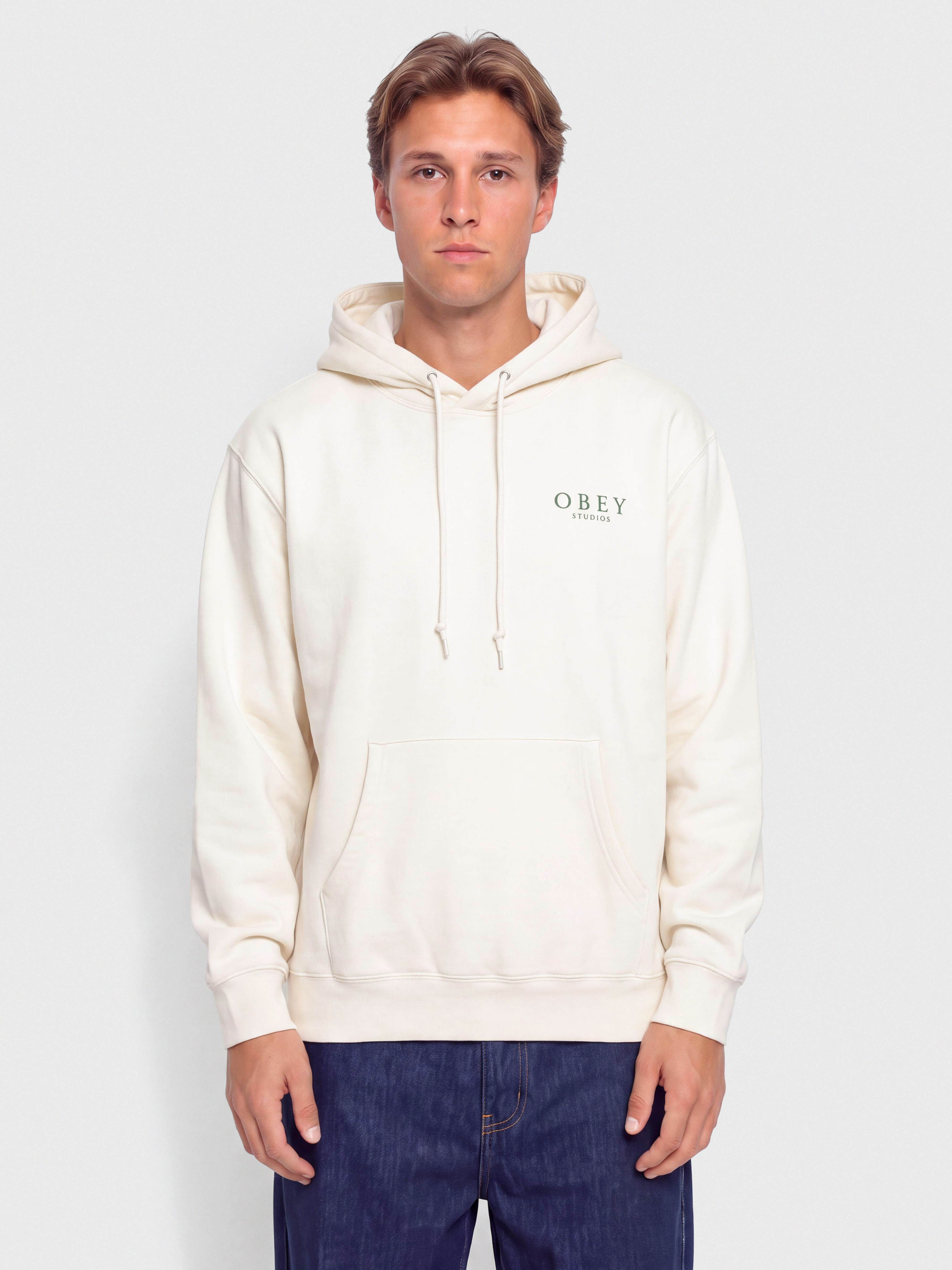 Bluza OBEY Flores Robus (unbleached)