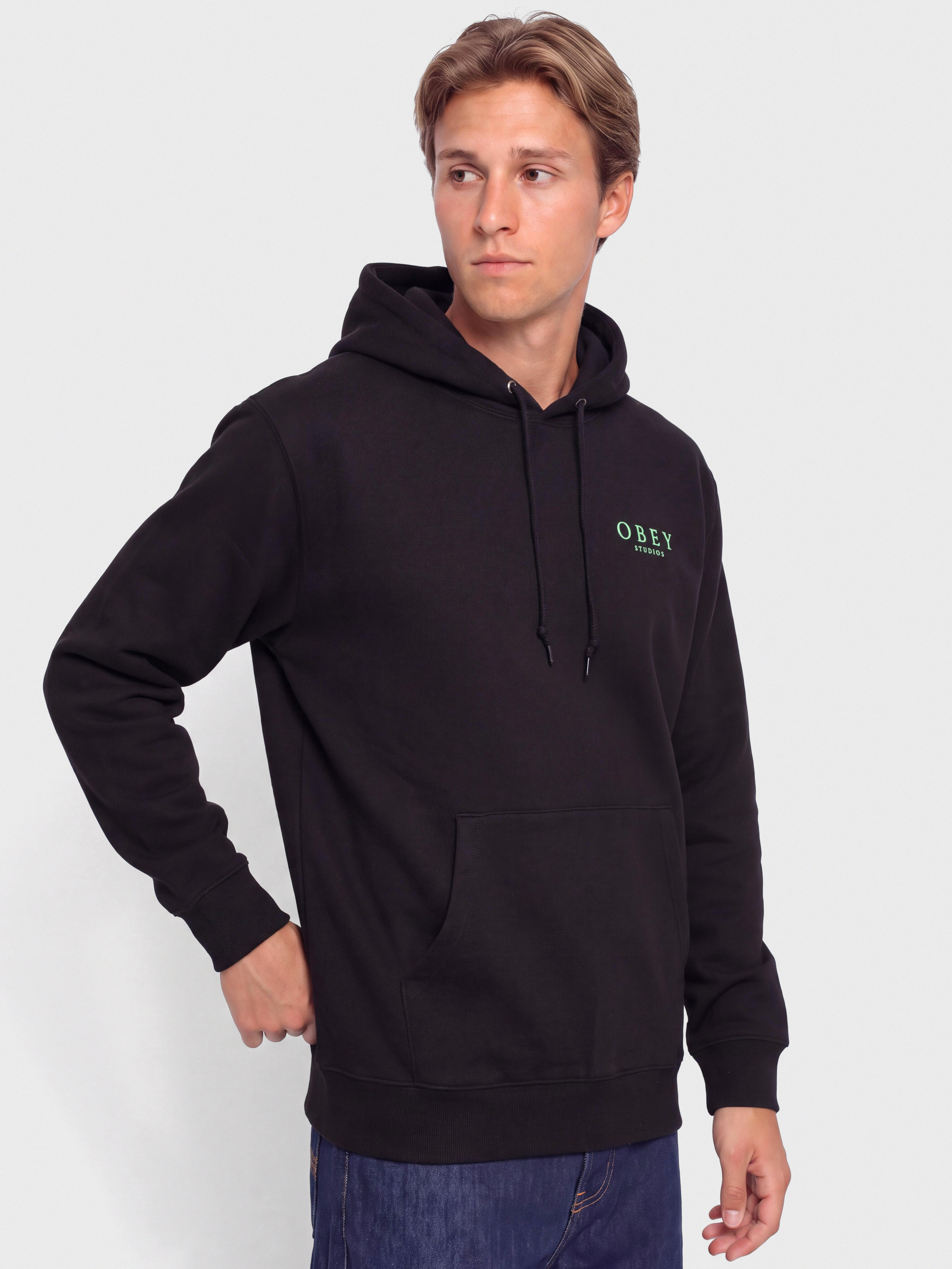 Bluza OBEY Flores Robus (black)