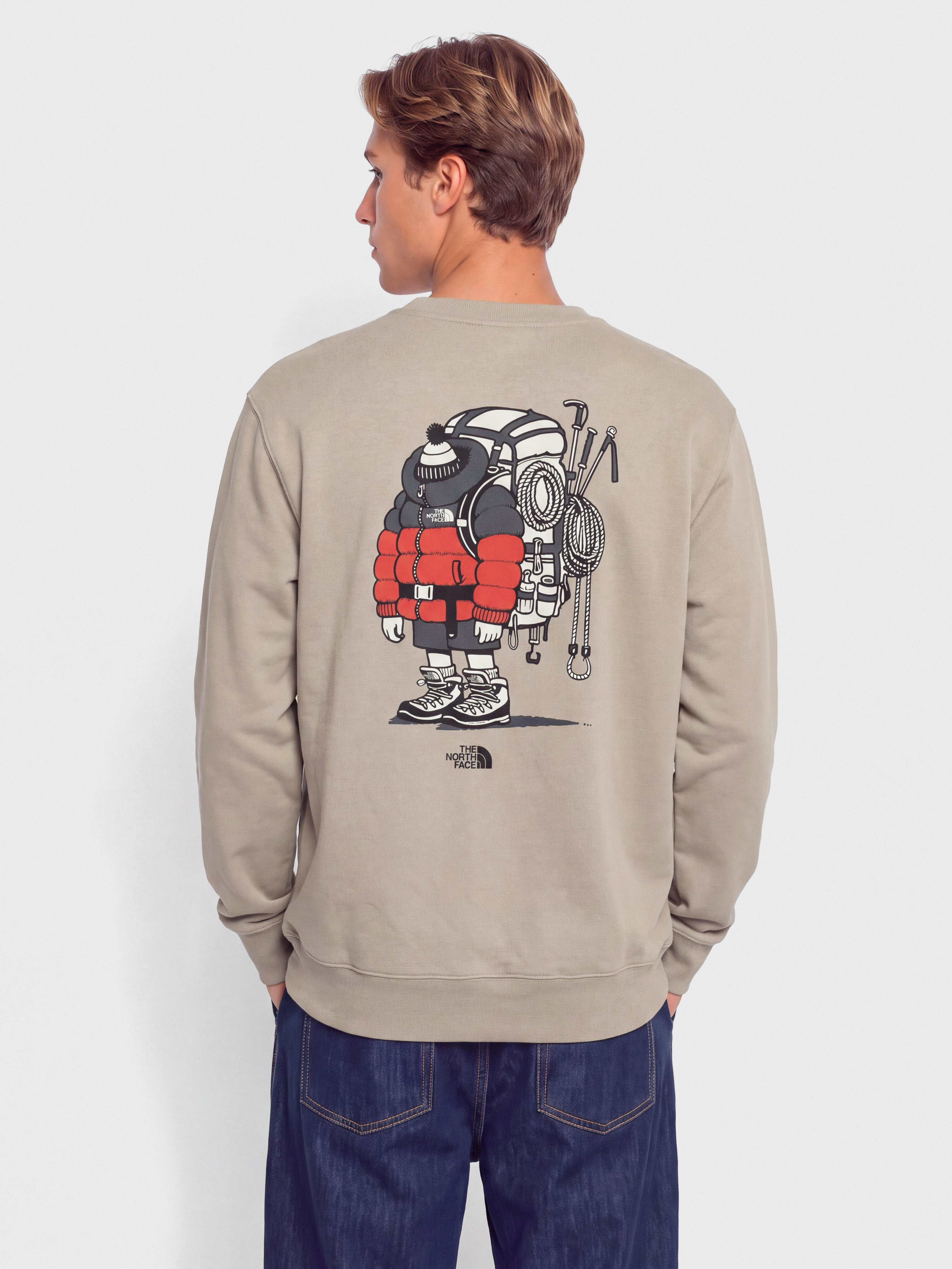 Bluza The North Face Gear Up Get Out Relaxed (stone slab)